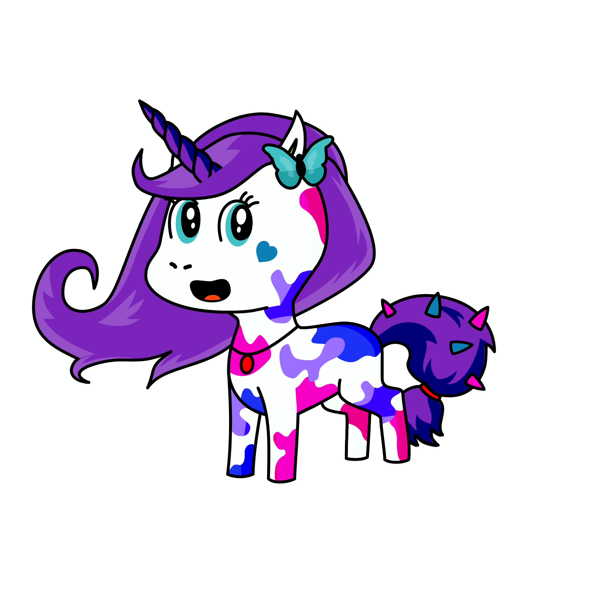 Telaformia, the unicorn