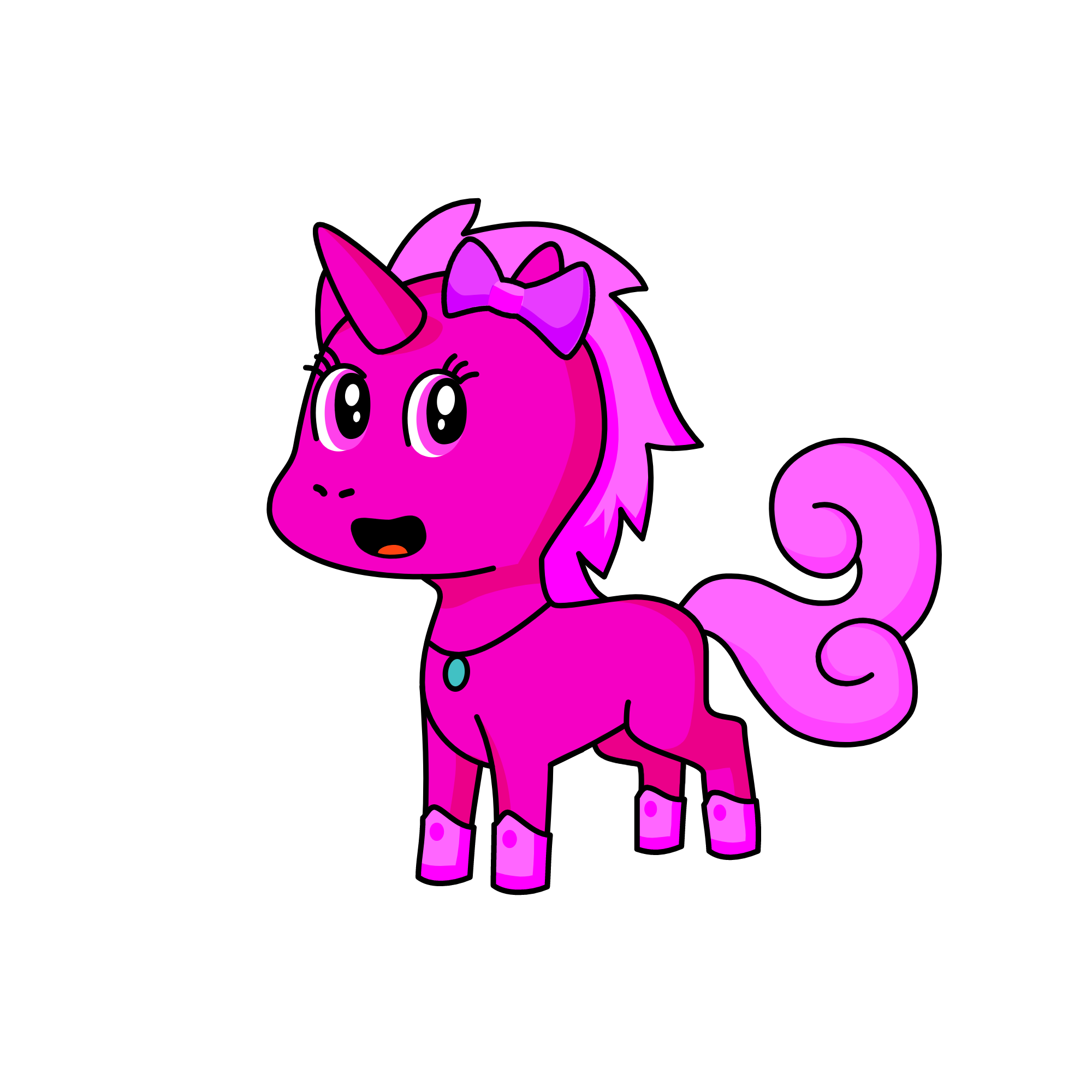 pinkie pie, the unicorn