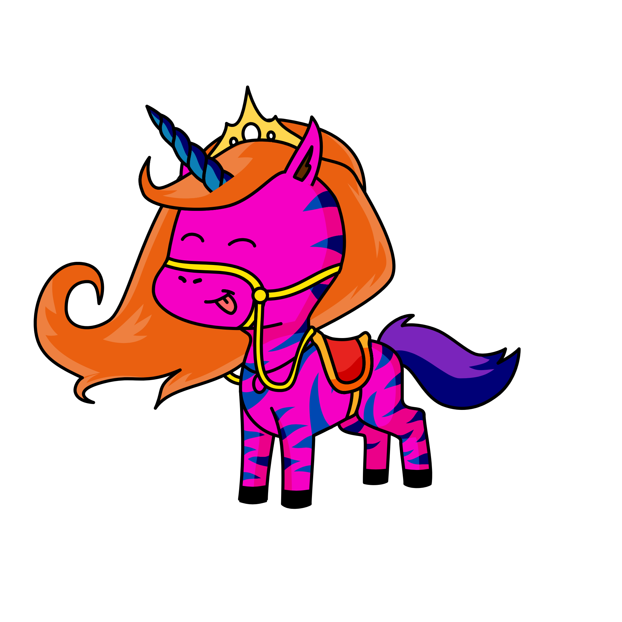 Angela, the unicorn
