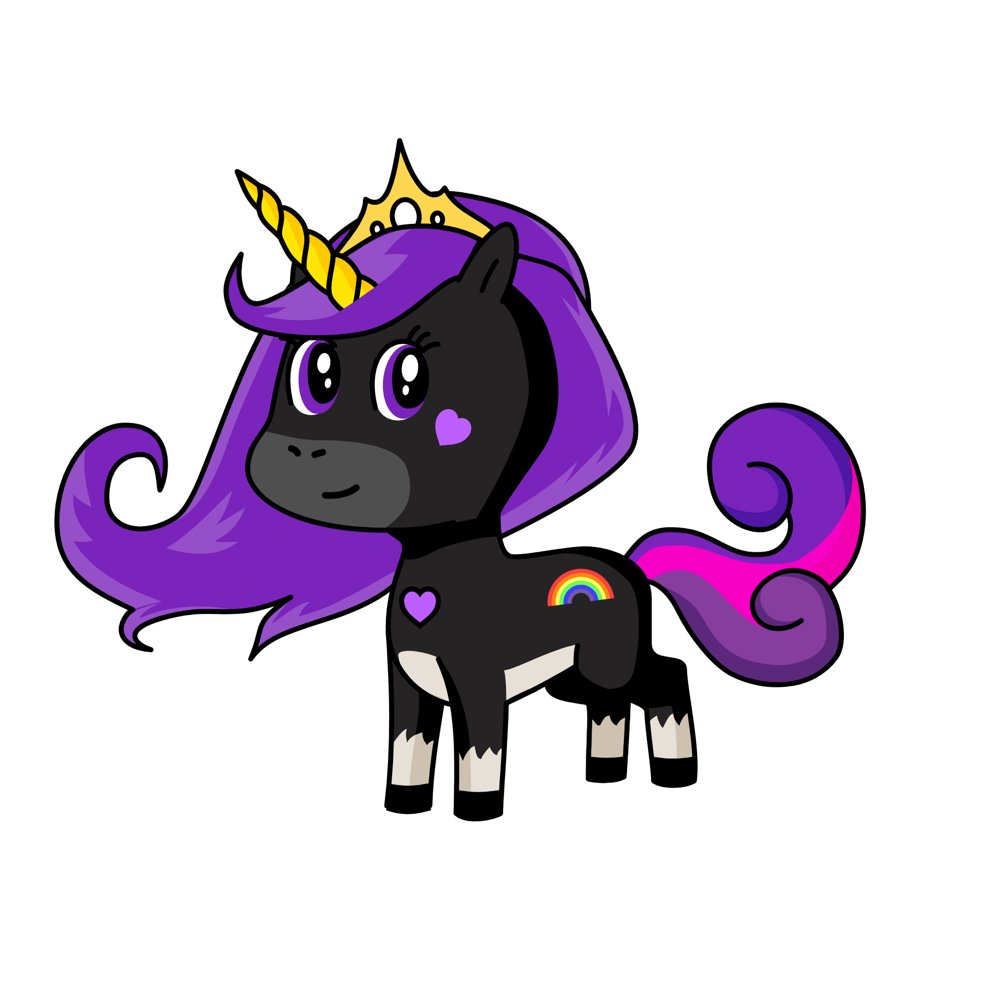 Midnight , the unicorn