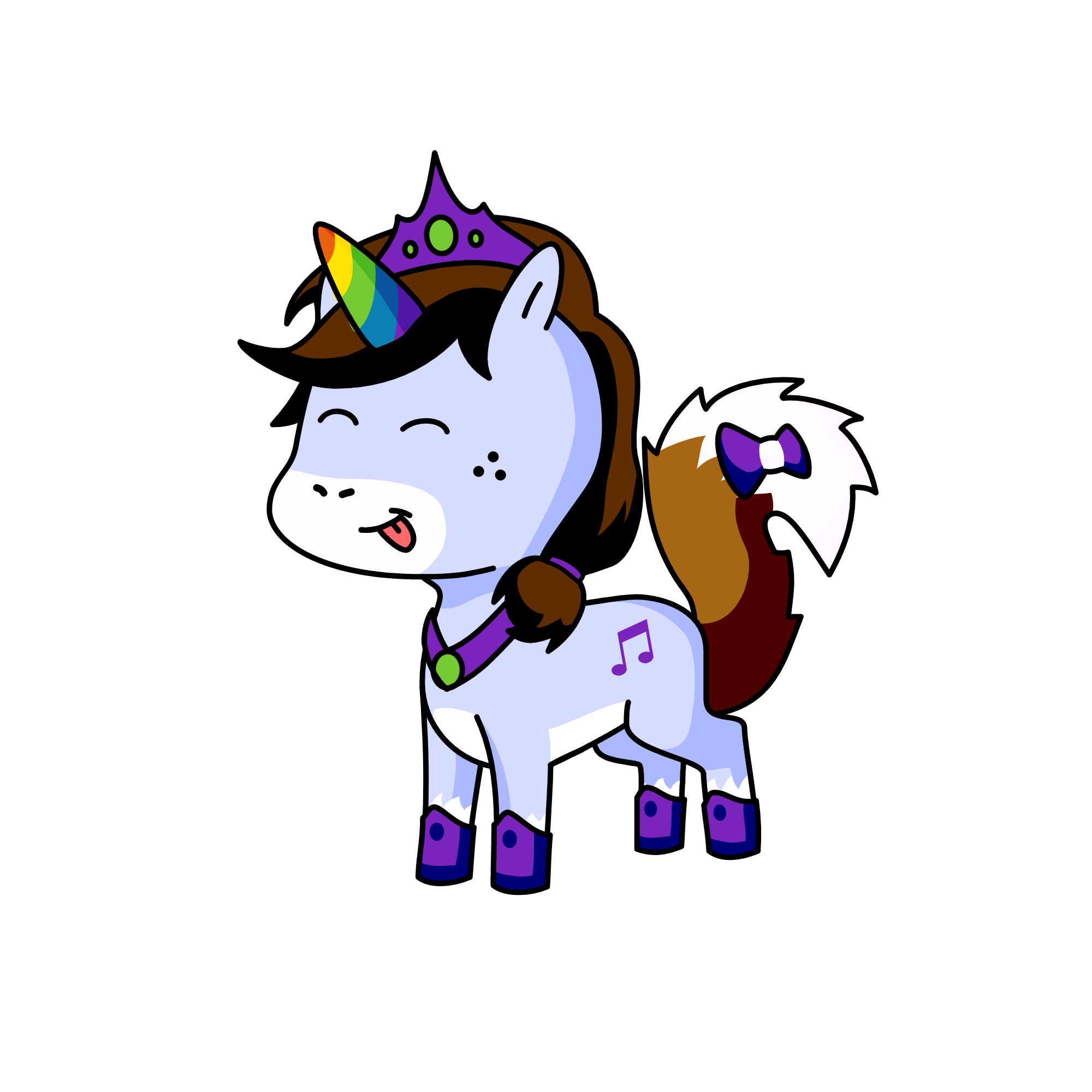 Hatsu, the unicorn