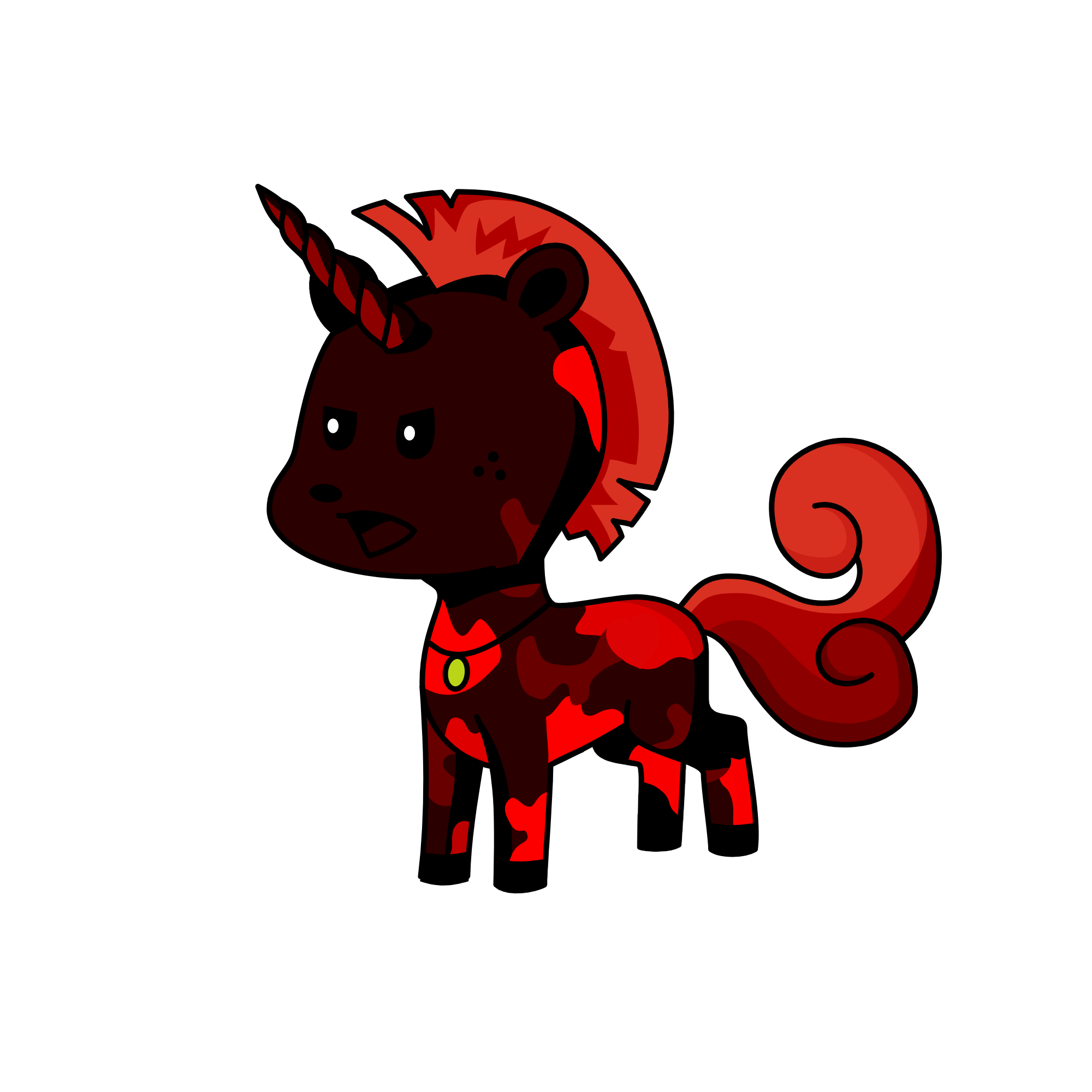 hunter (of human's), the unicorn