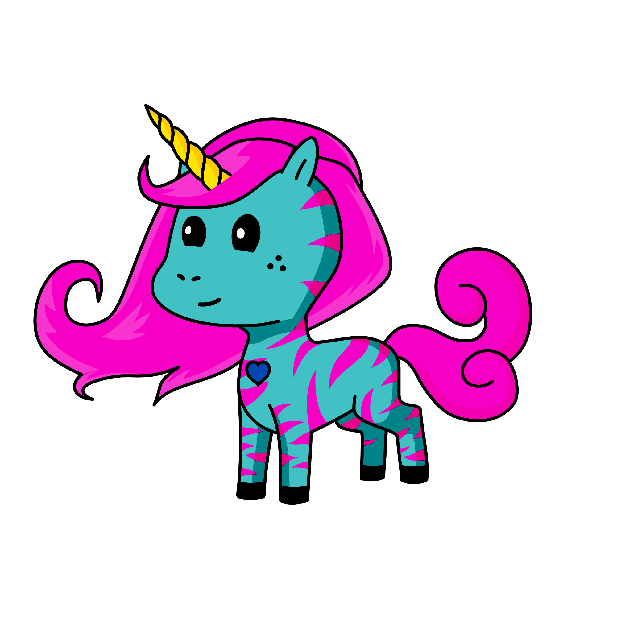 Cotton Candy, the unicorn