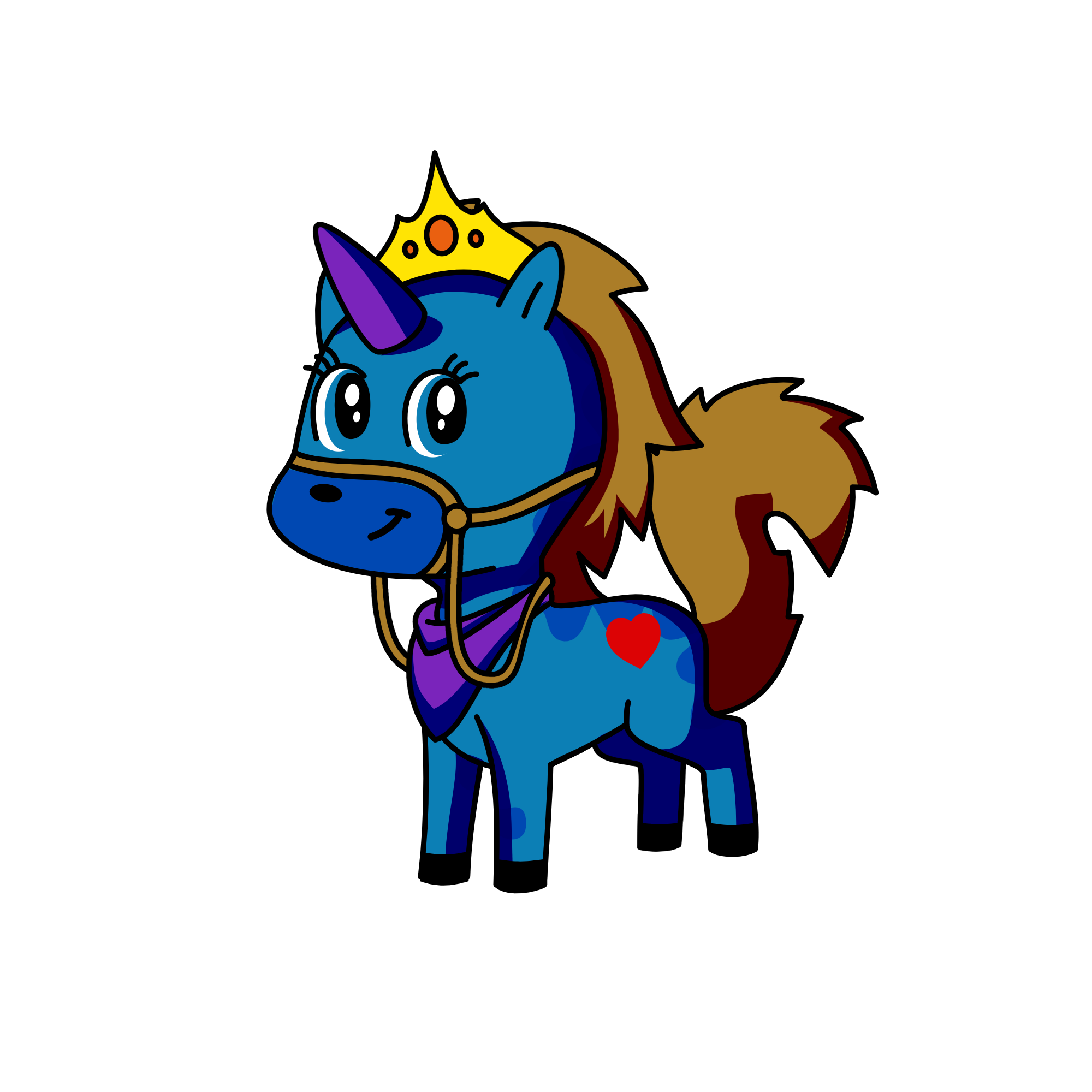 queen klee (my king is asher), the unicorn