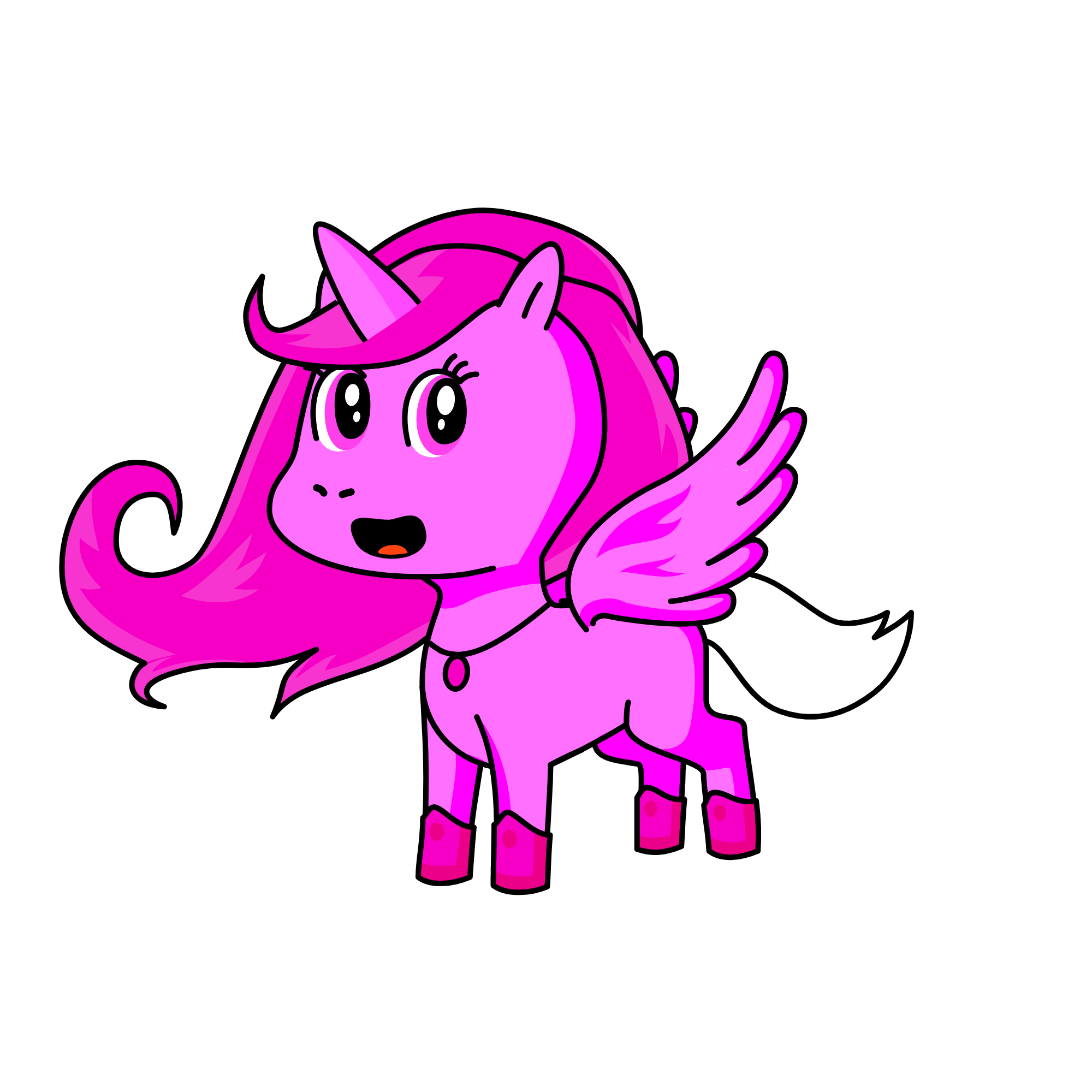 Posie, the unicorn