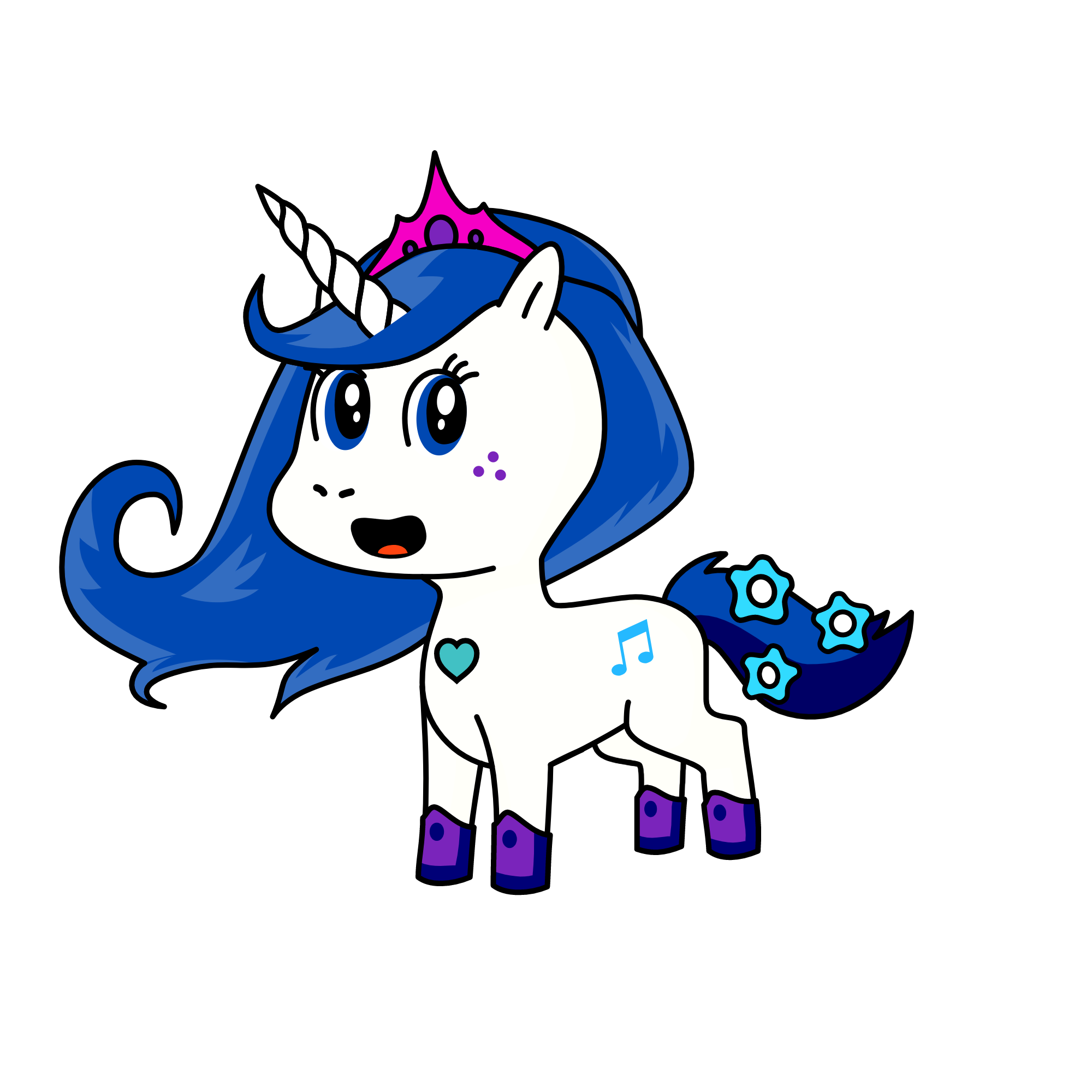 Clara Afton/Ballora, the unicorn