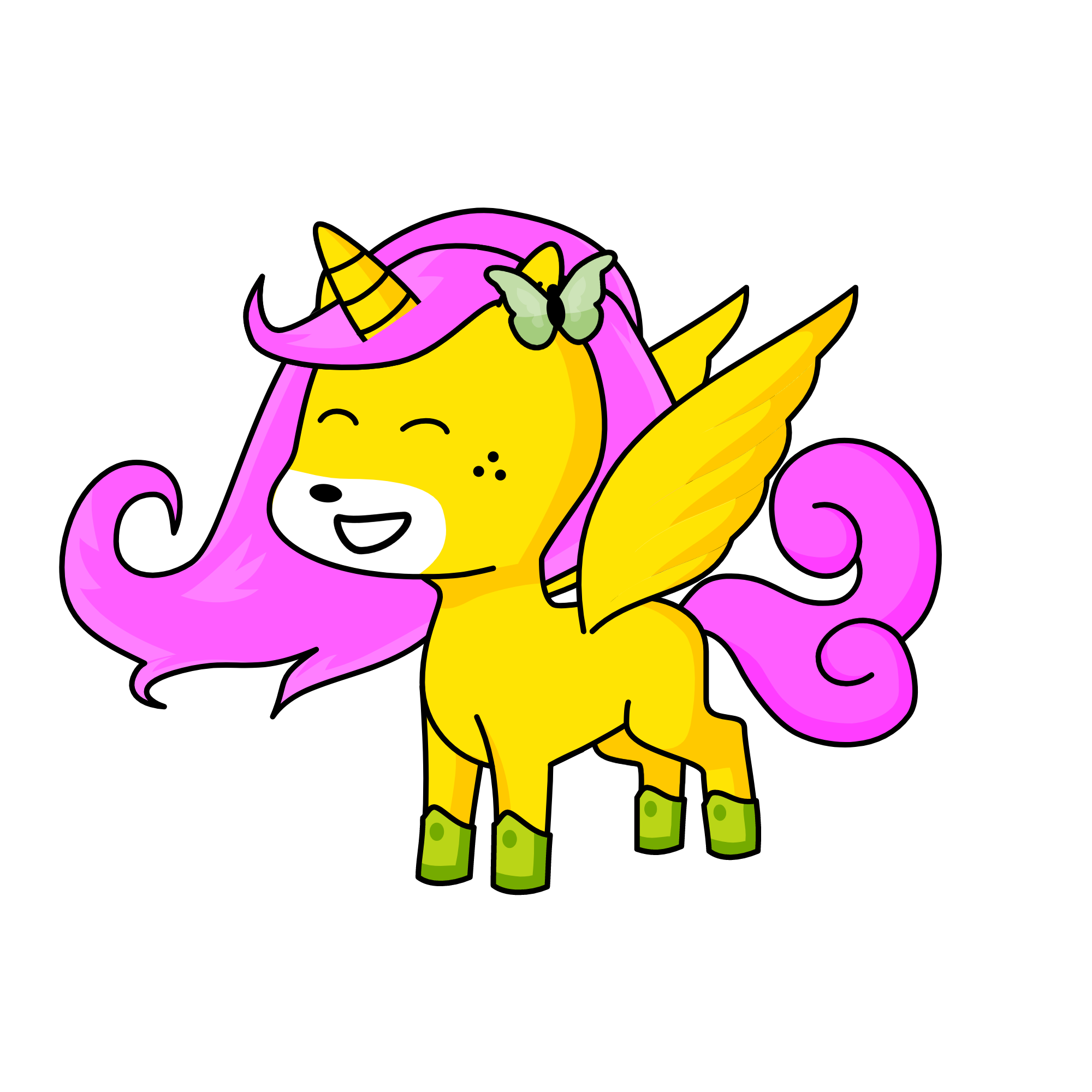 fluttershy, the unicorn