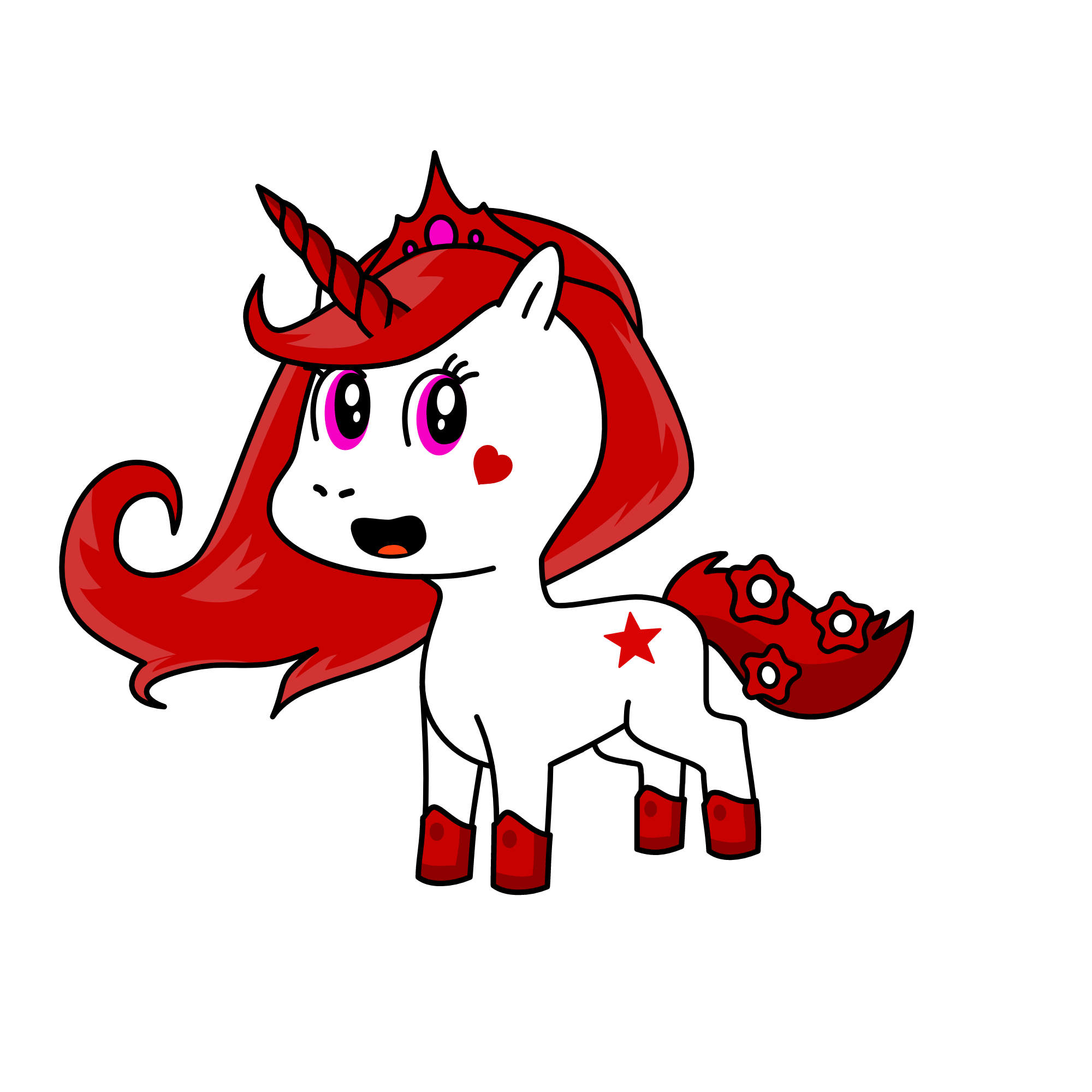 Circus Baby/Lizzy Afton, the unicorn