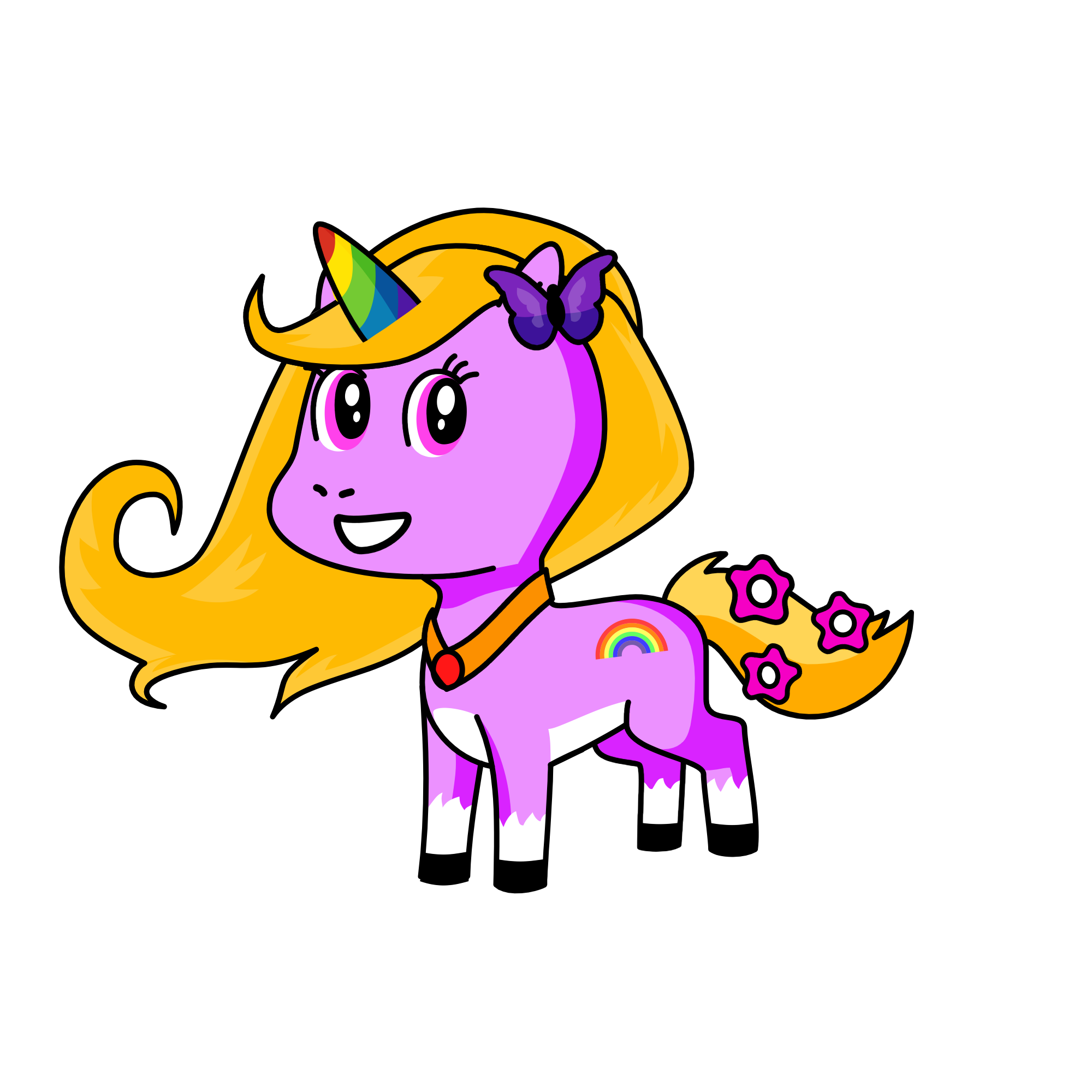 Sparkle, the unicorn