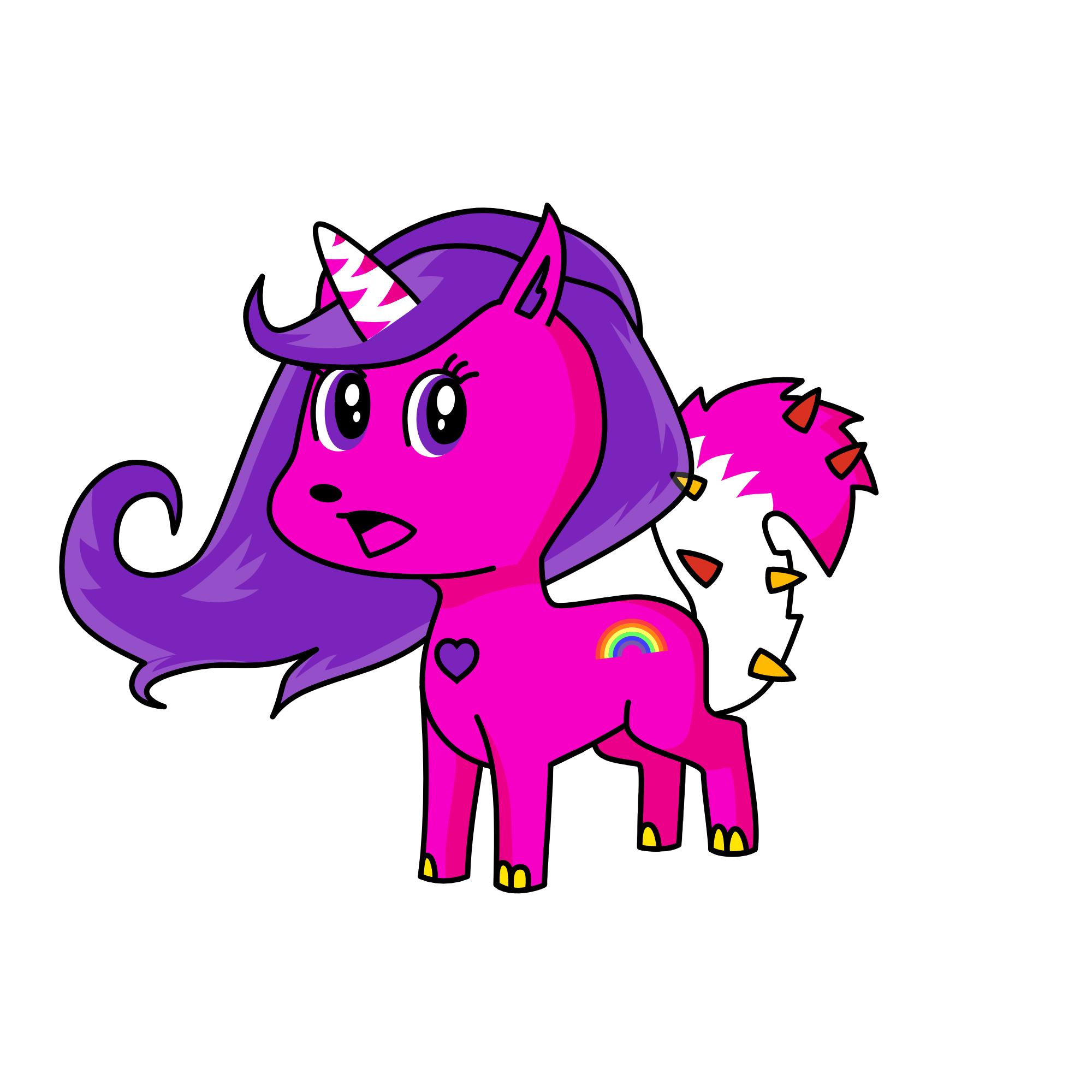 color meeeeeeeeeeeeeeeeeeee, the unicorn