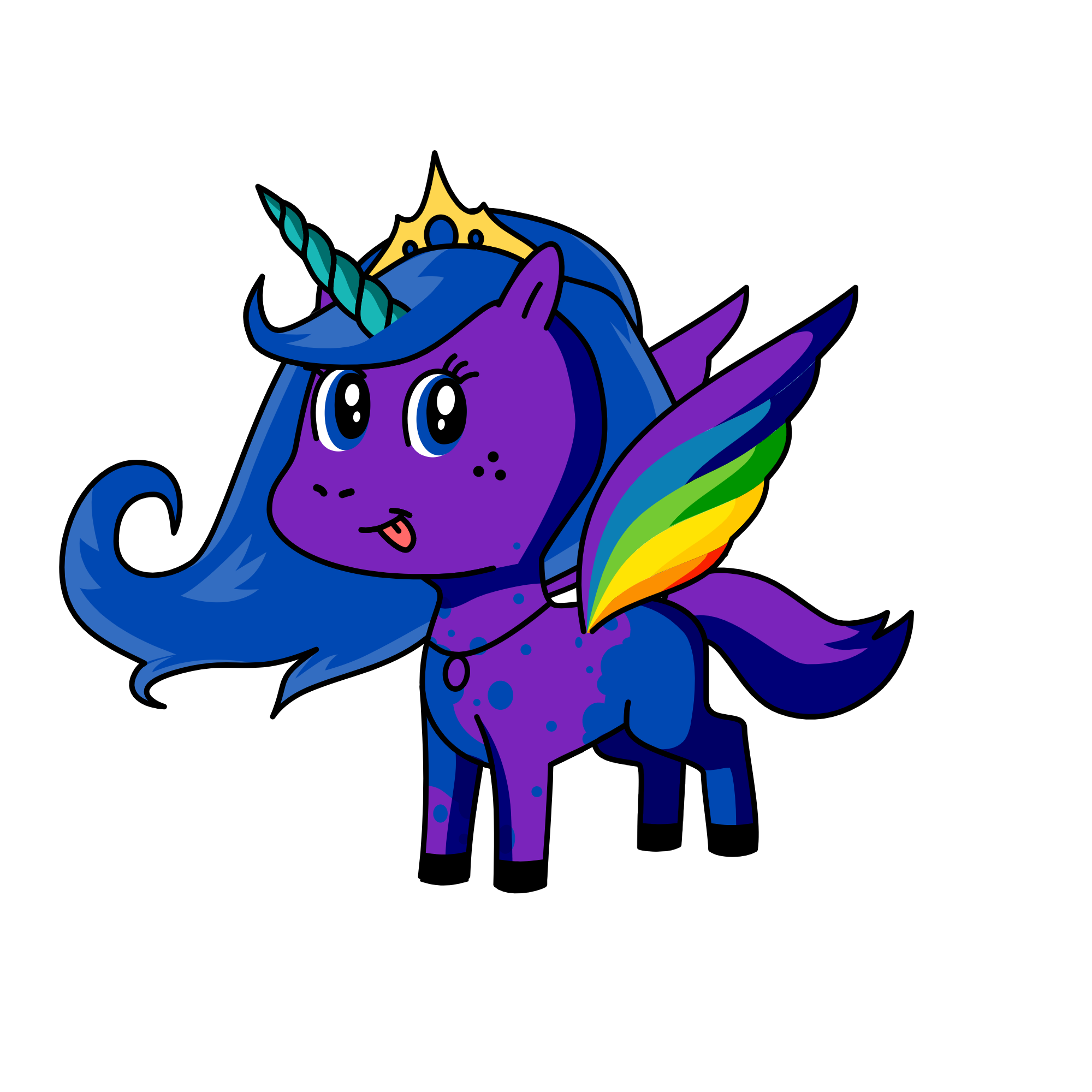 dark sky, the unicorn