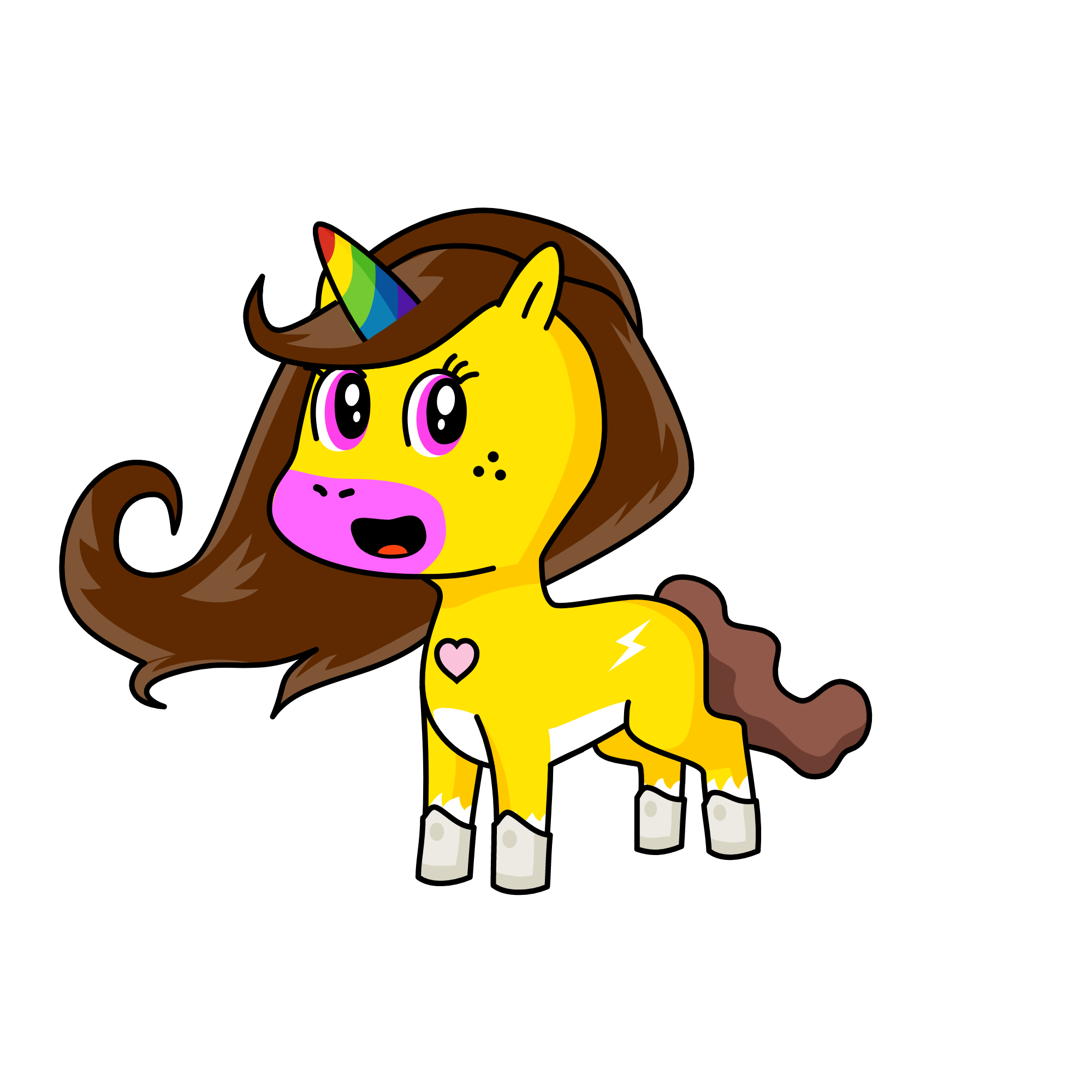 هانی, the unicorn