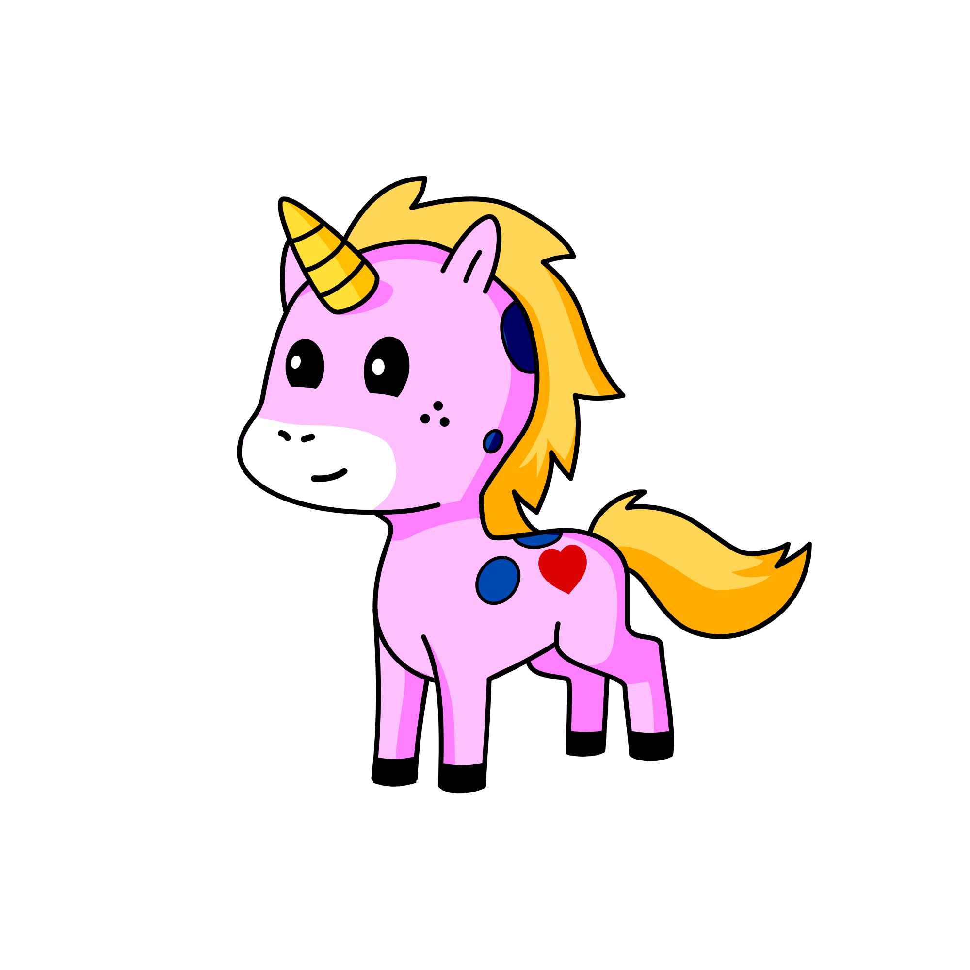 دین, the unicorn