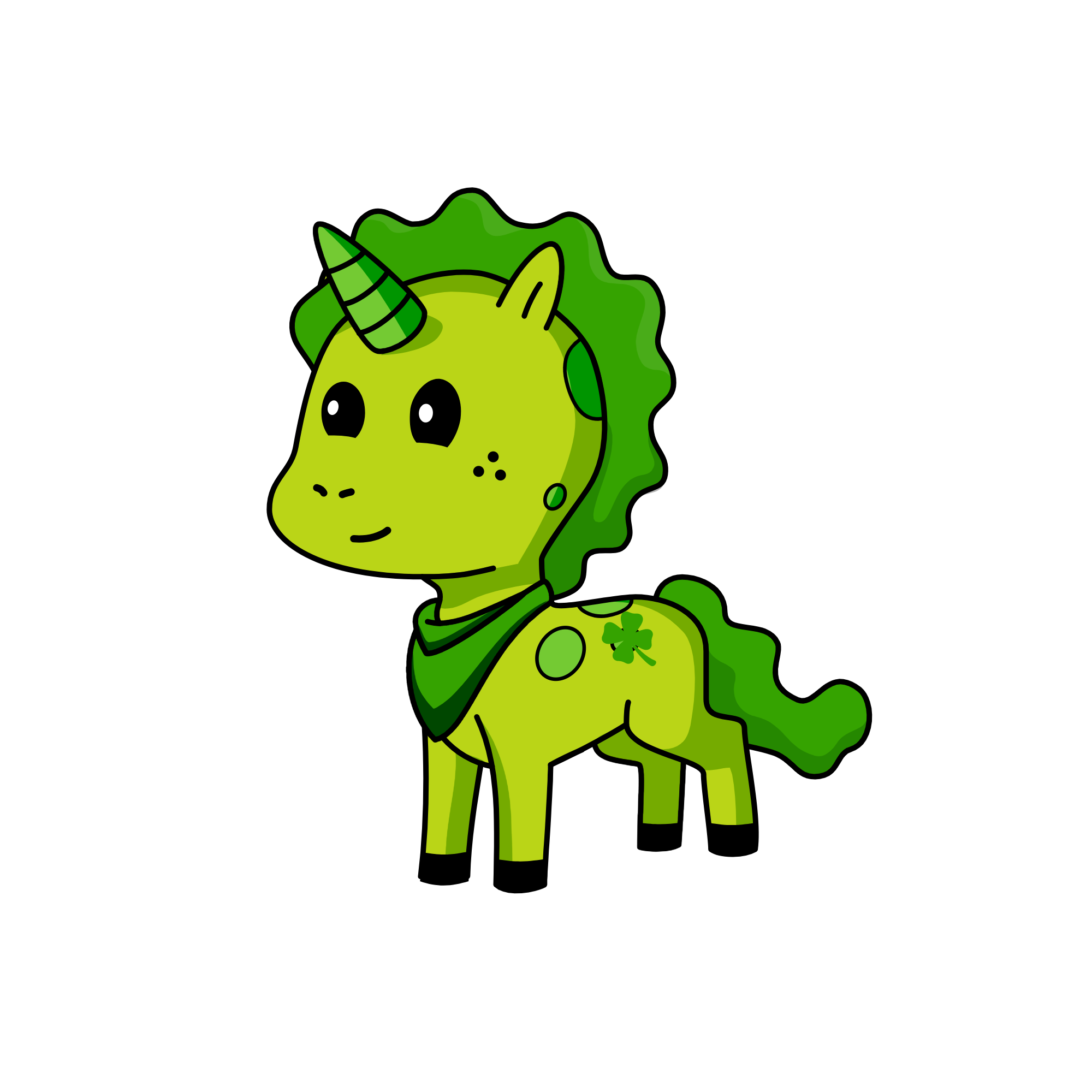 Greny, the unicorn