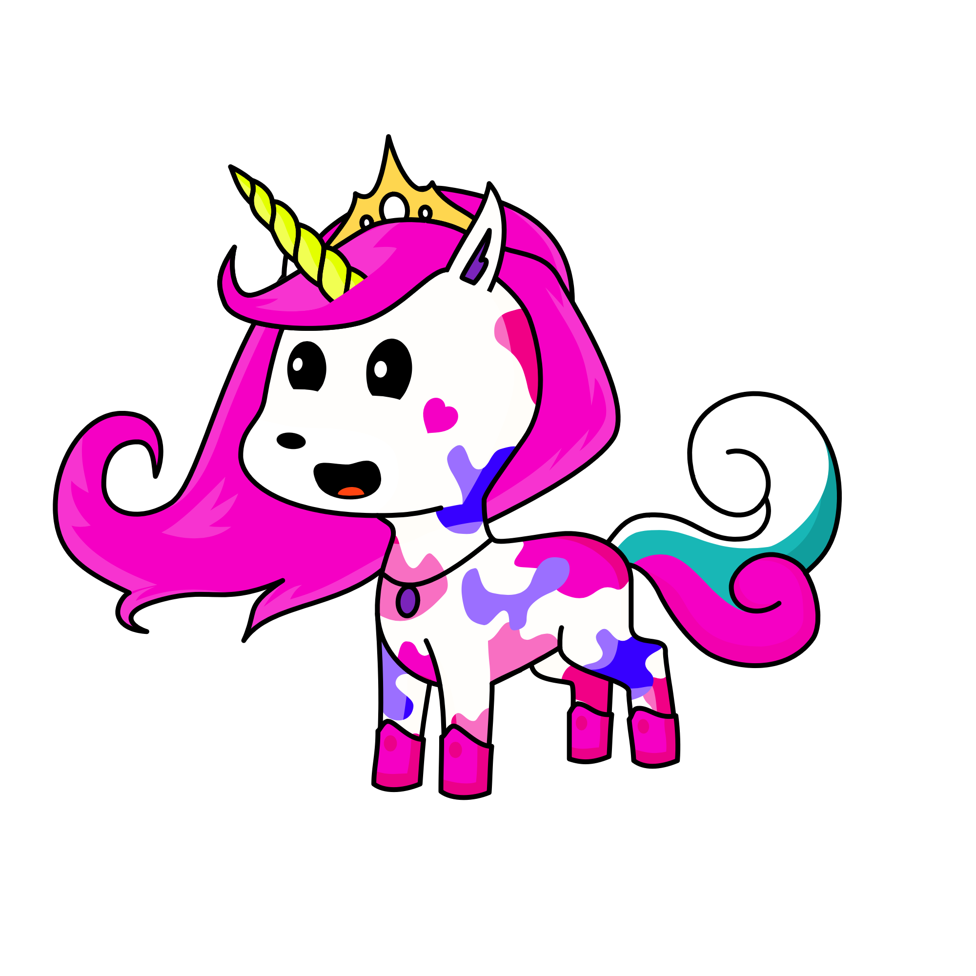 Hi, the unicorn