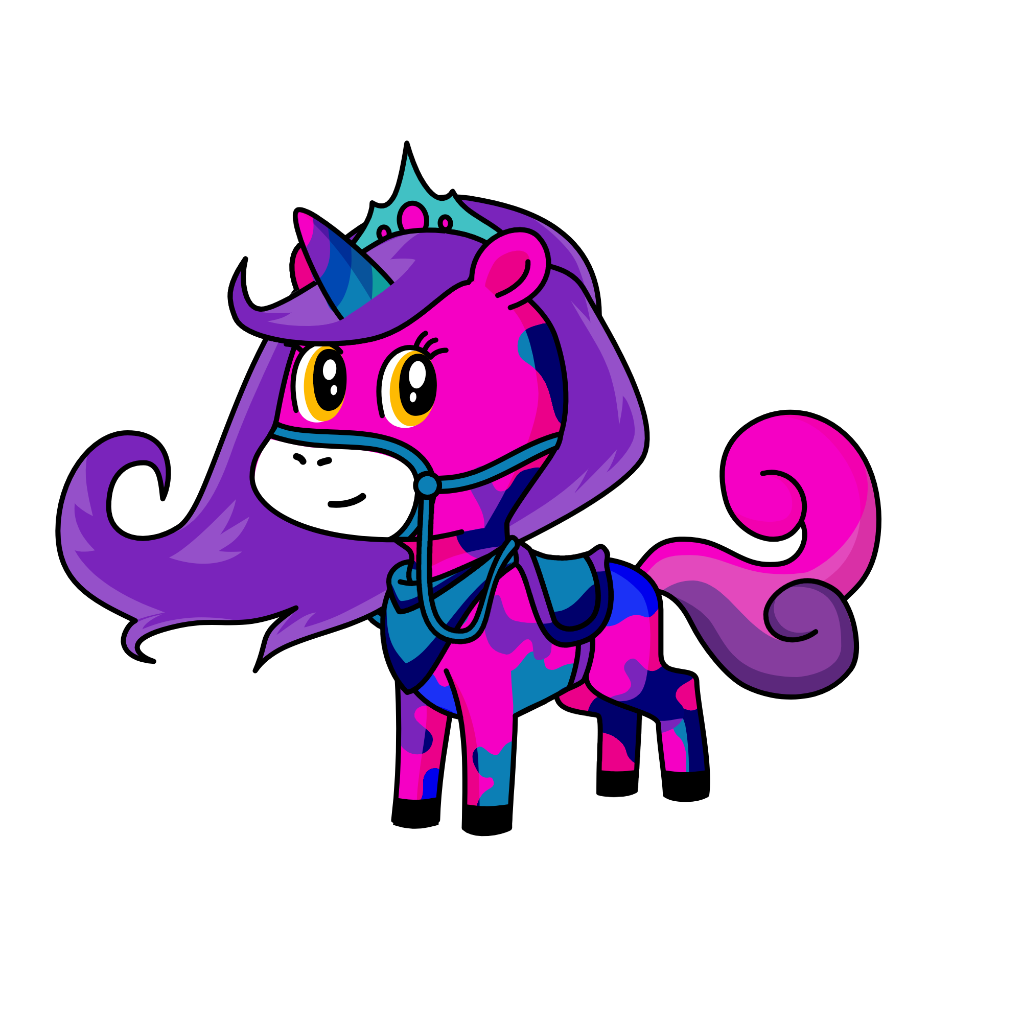 The wonderful unicorn Sphash , the unicorn