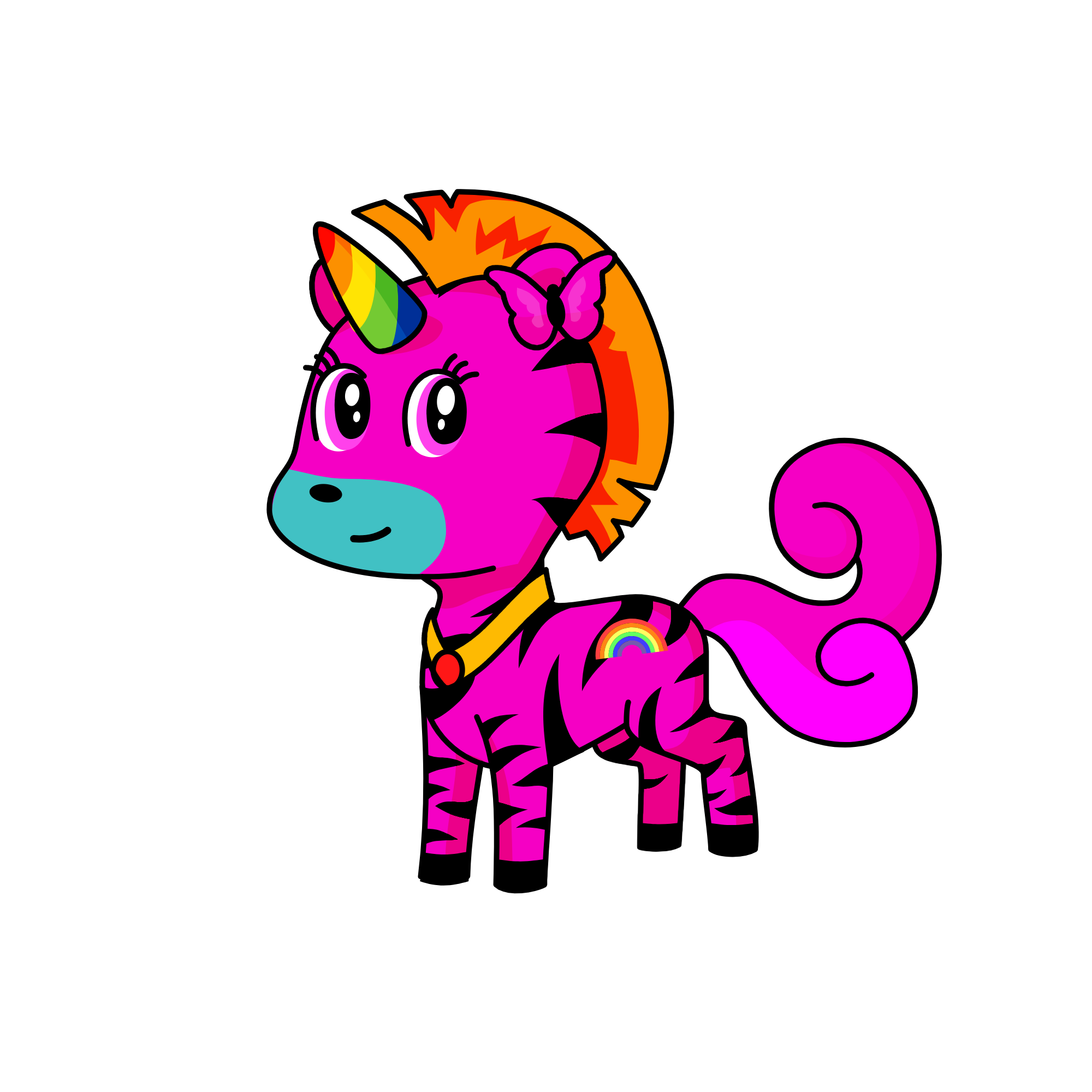 MOLLY, the unicorn