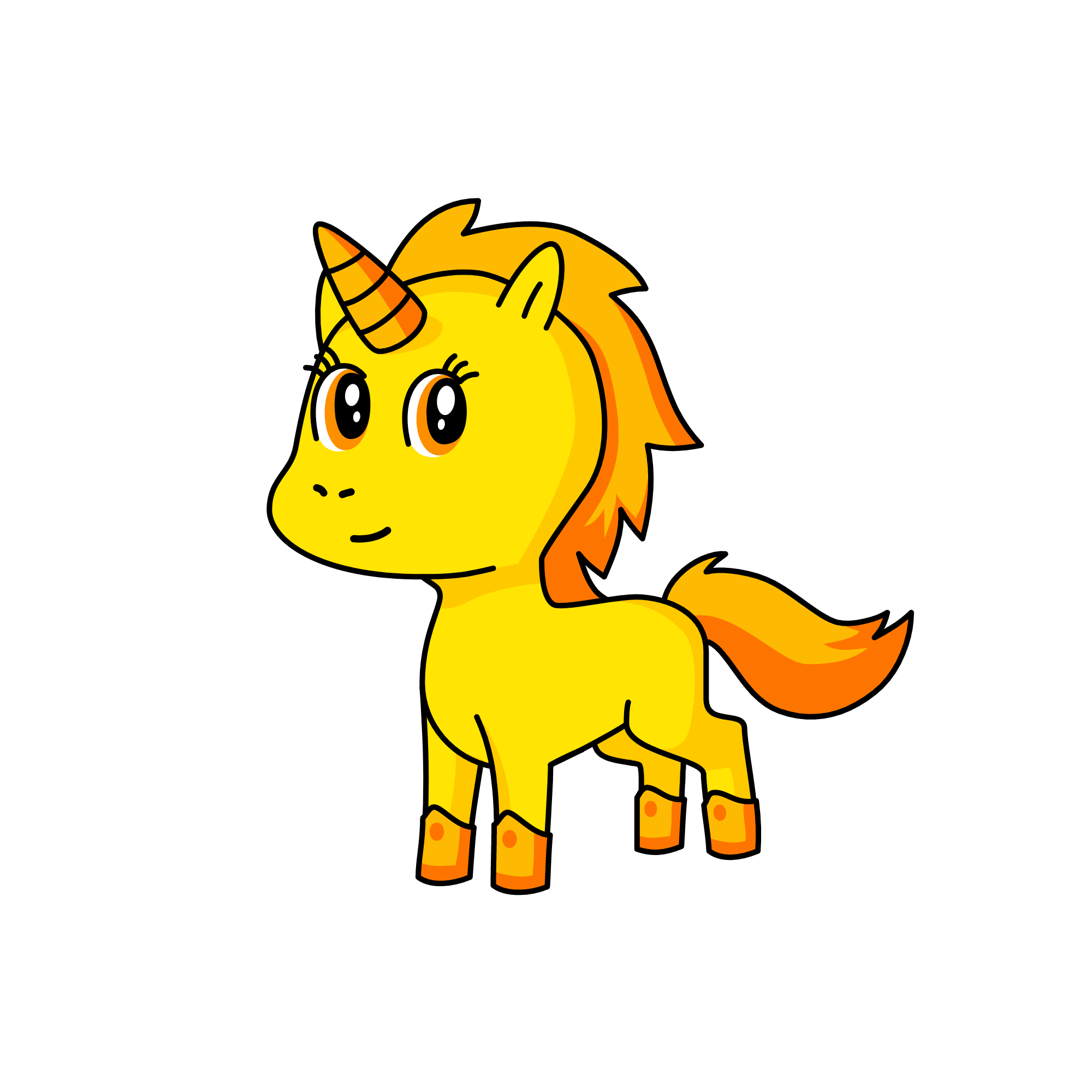Sunshine, the unicorn