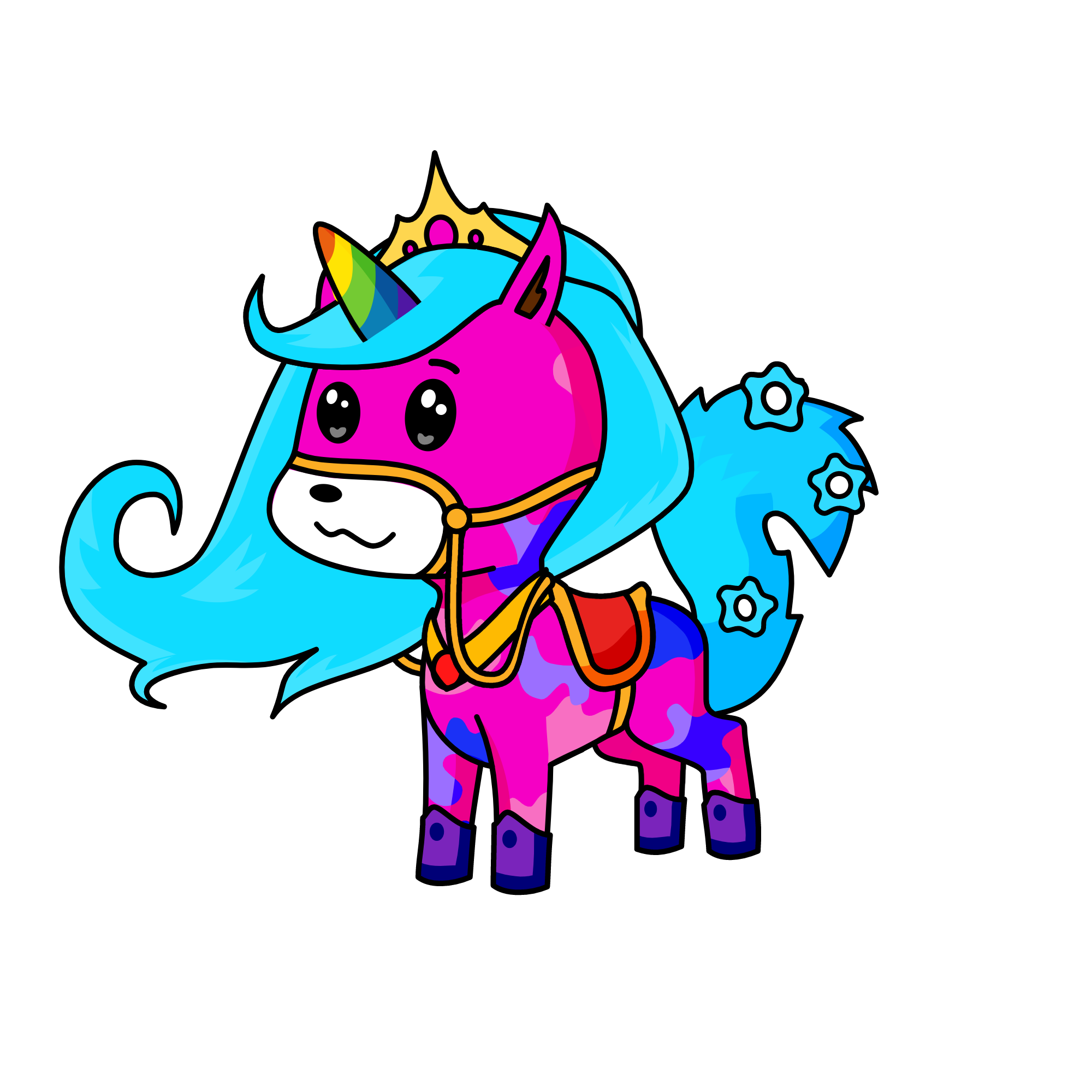 Aquacorn, the unicorn