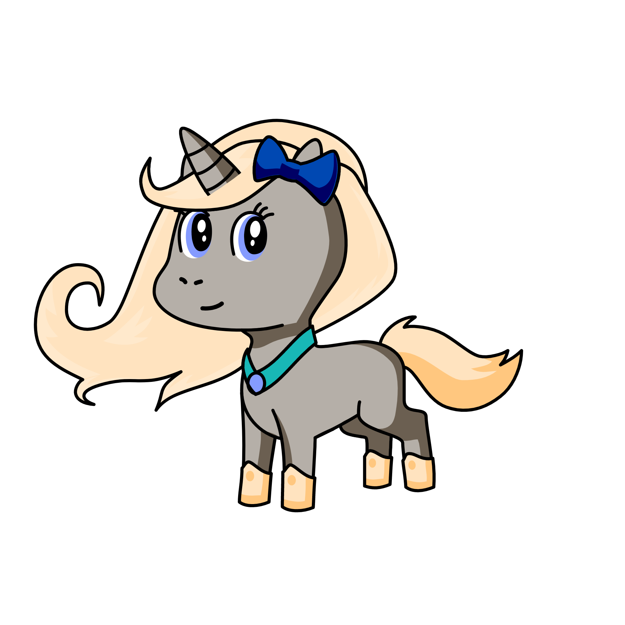 Puffy, the unicorn