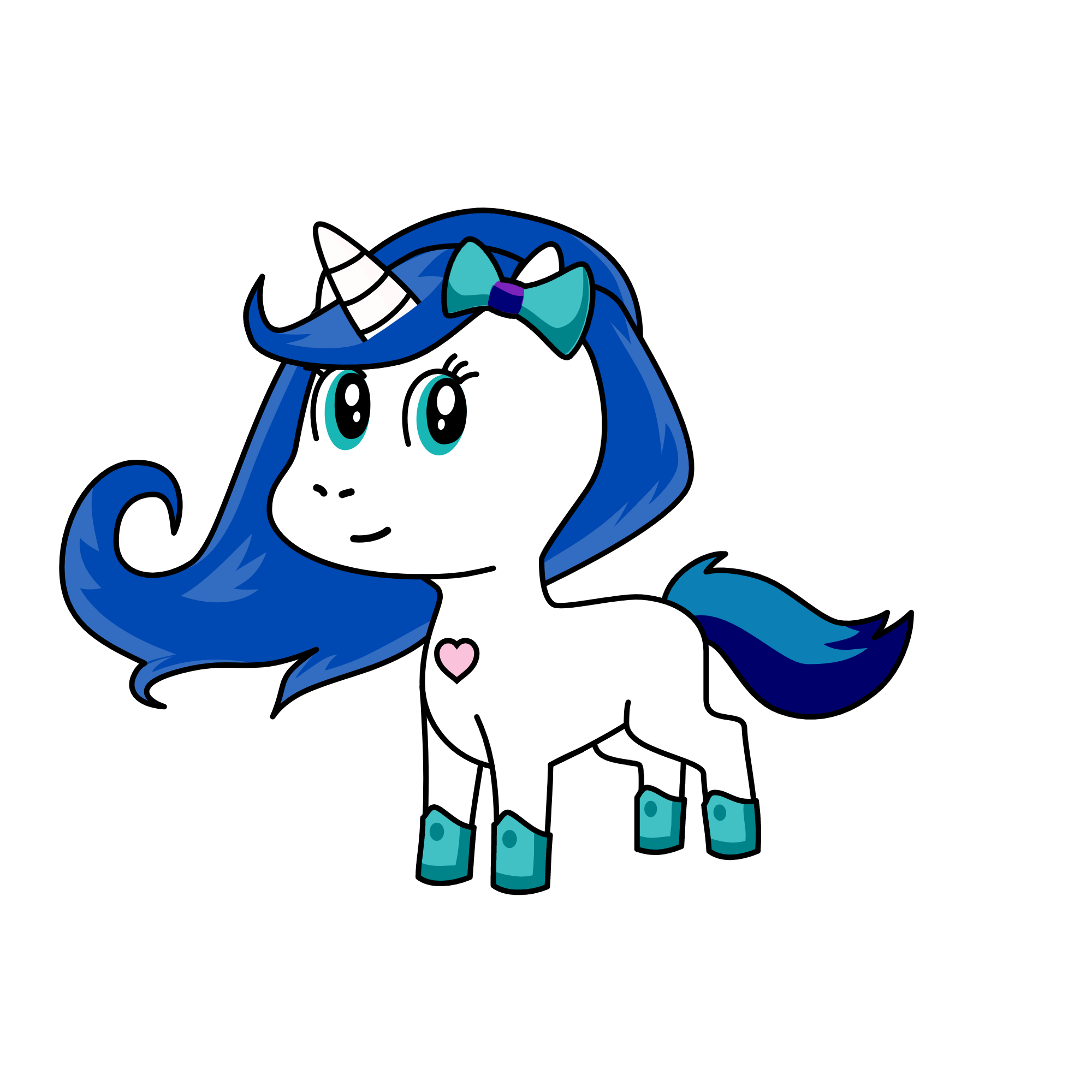 North, the unicorn