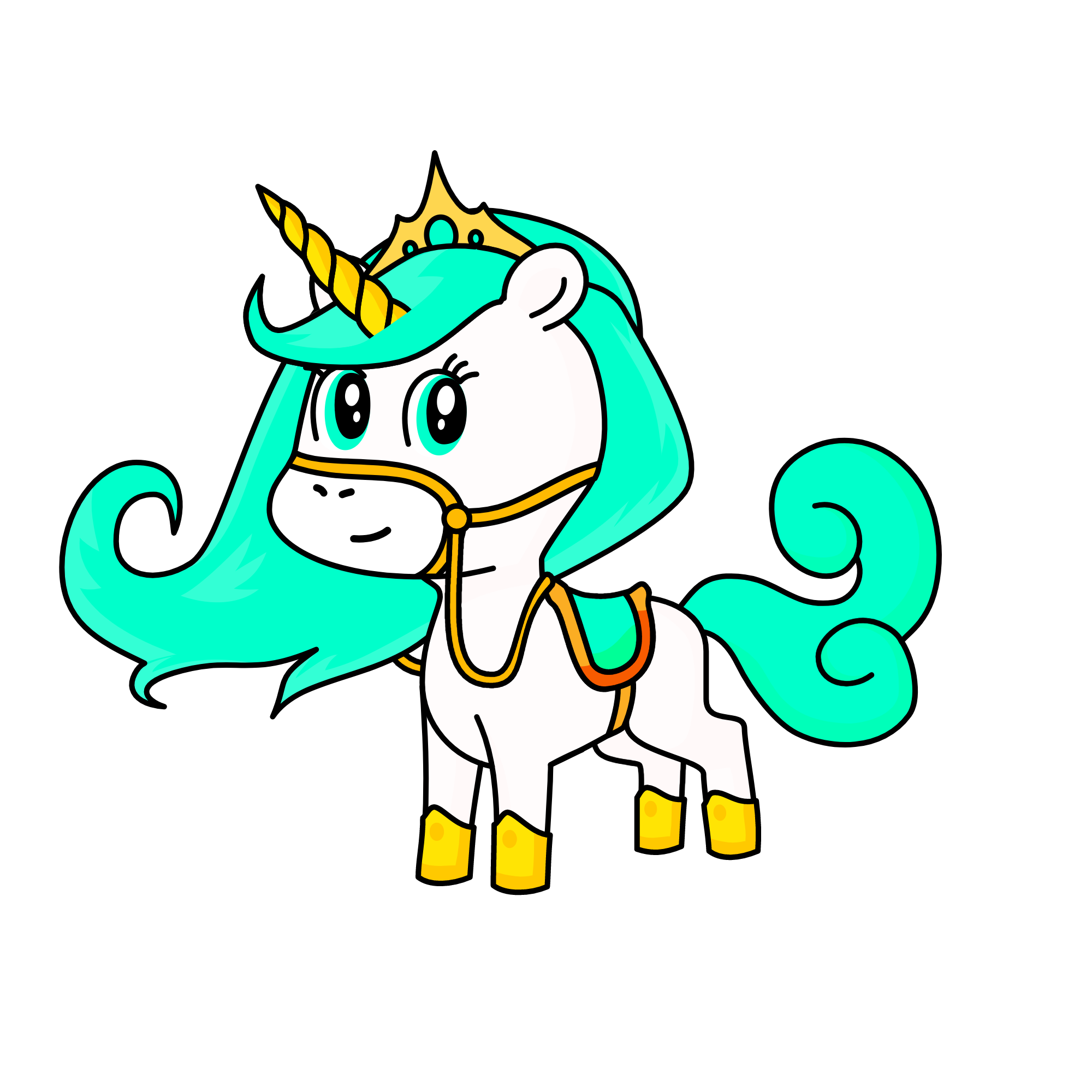 Princess Celestia, the unicorn