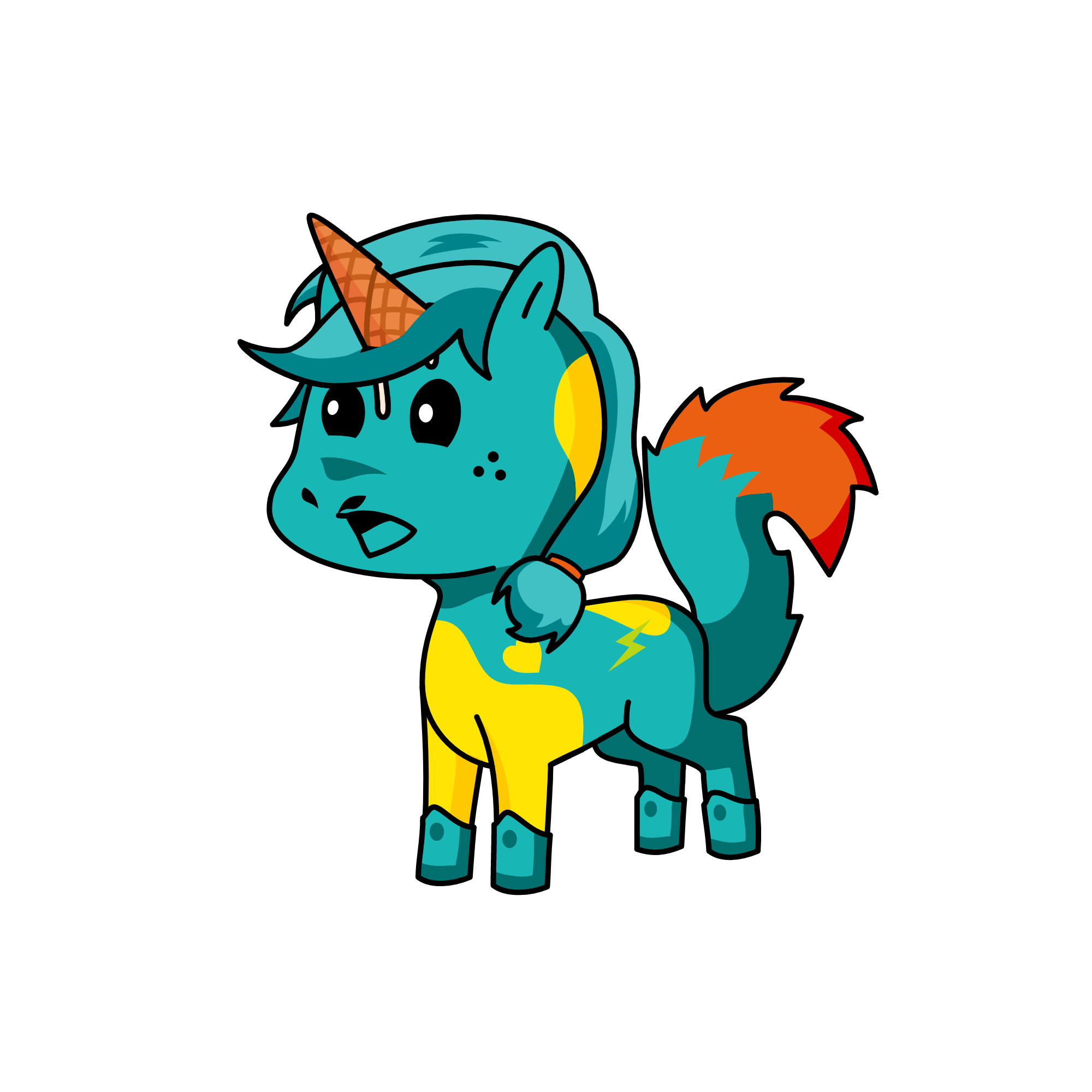 a, the unicorn