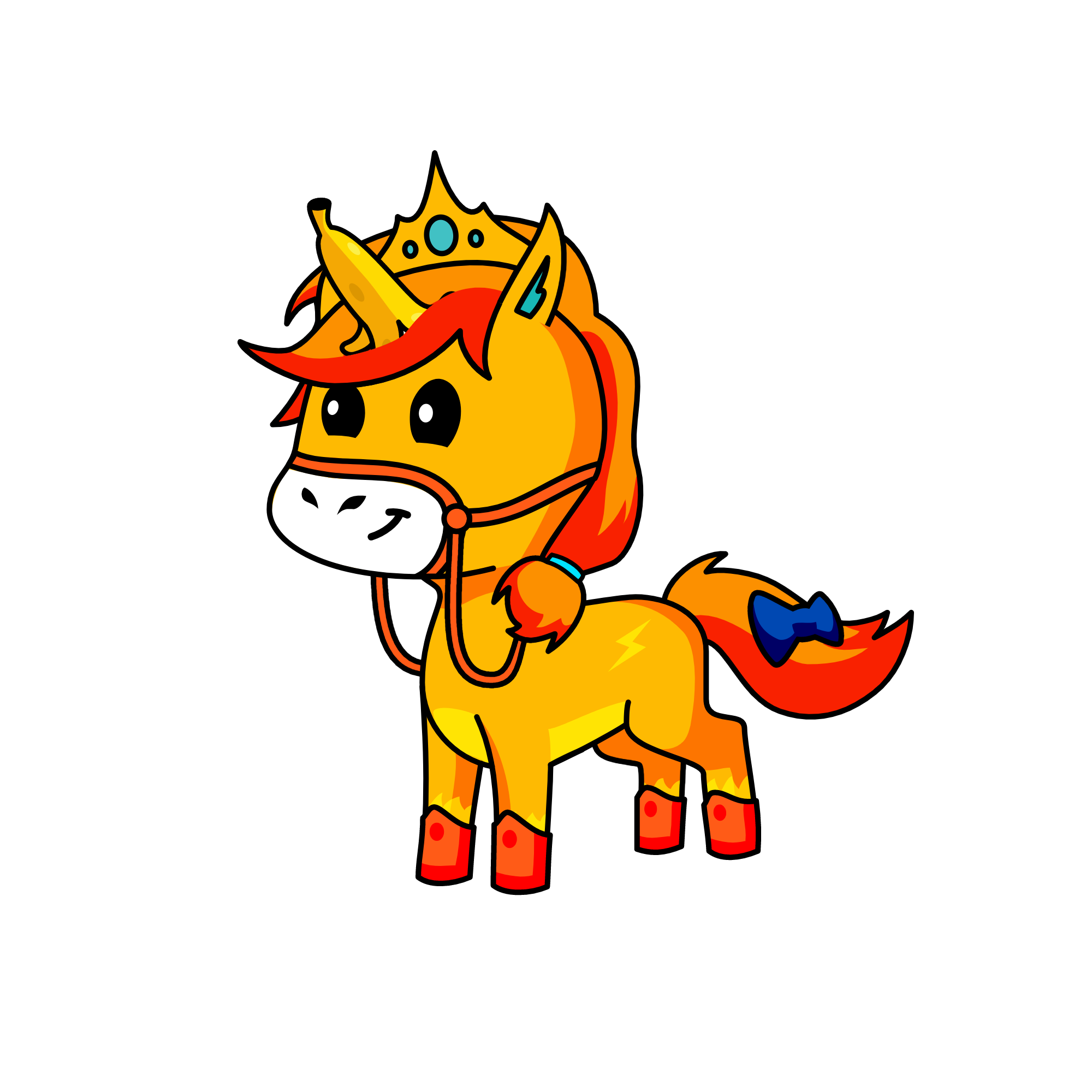 banana Queen, the unicorn