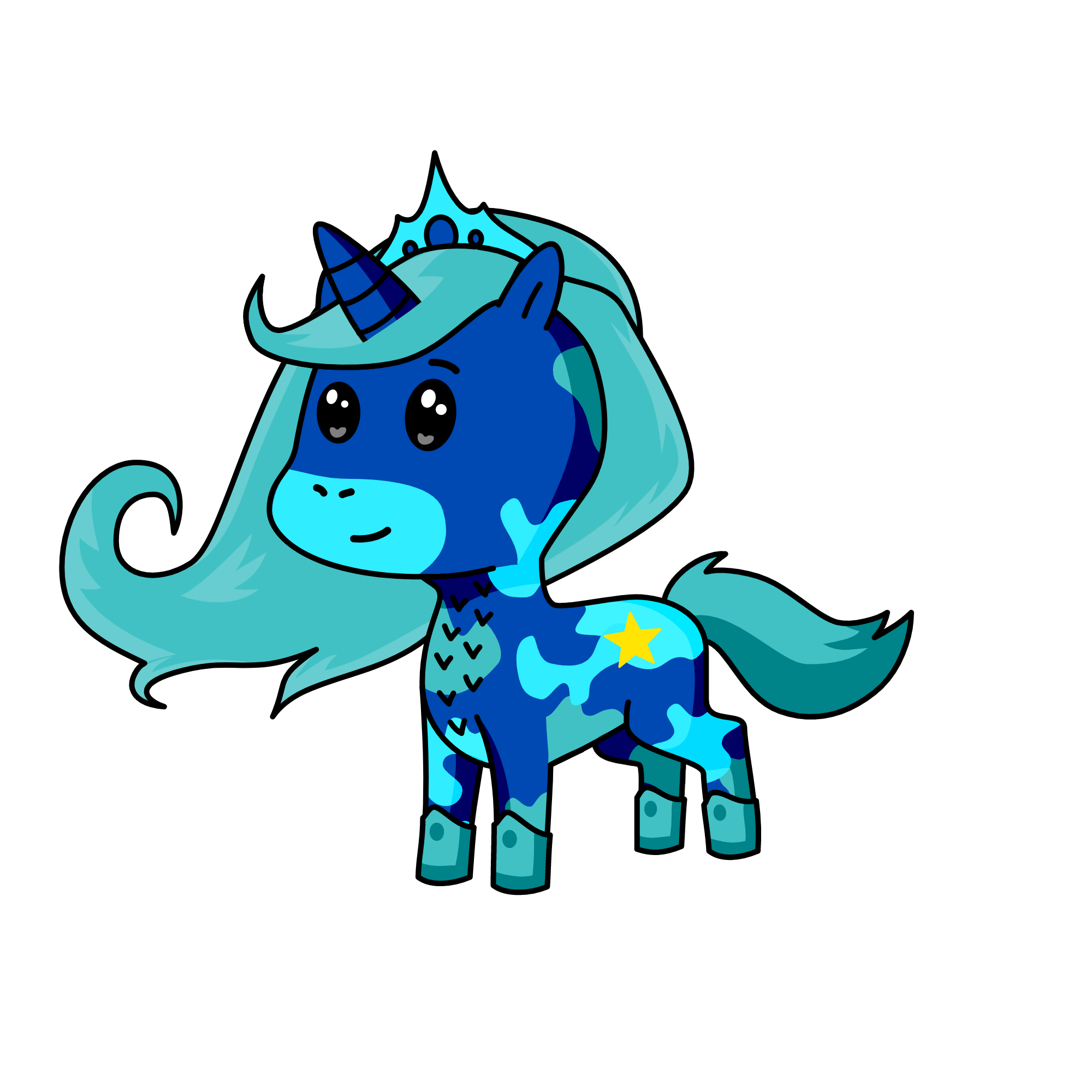 nightcorn, the unicorn