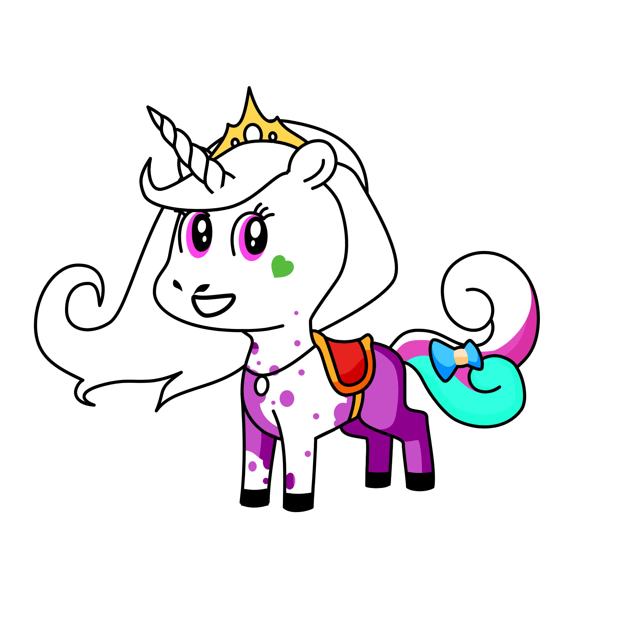 sparkels, the unicorn