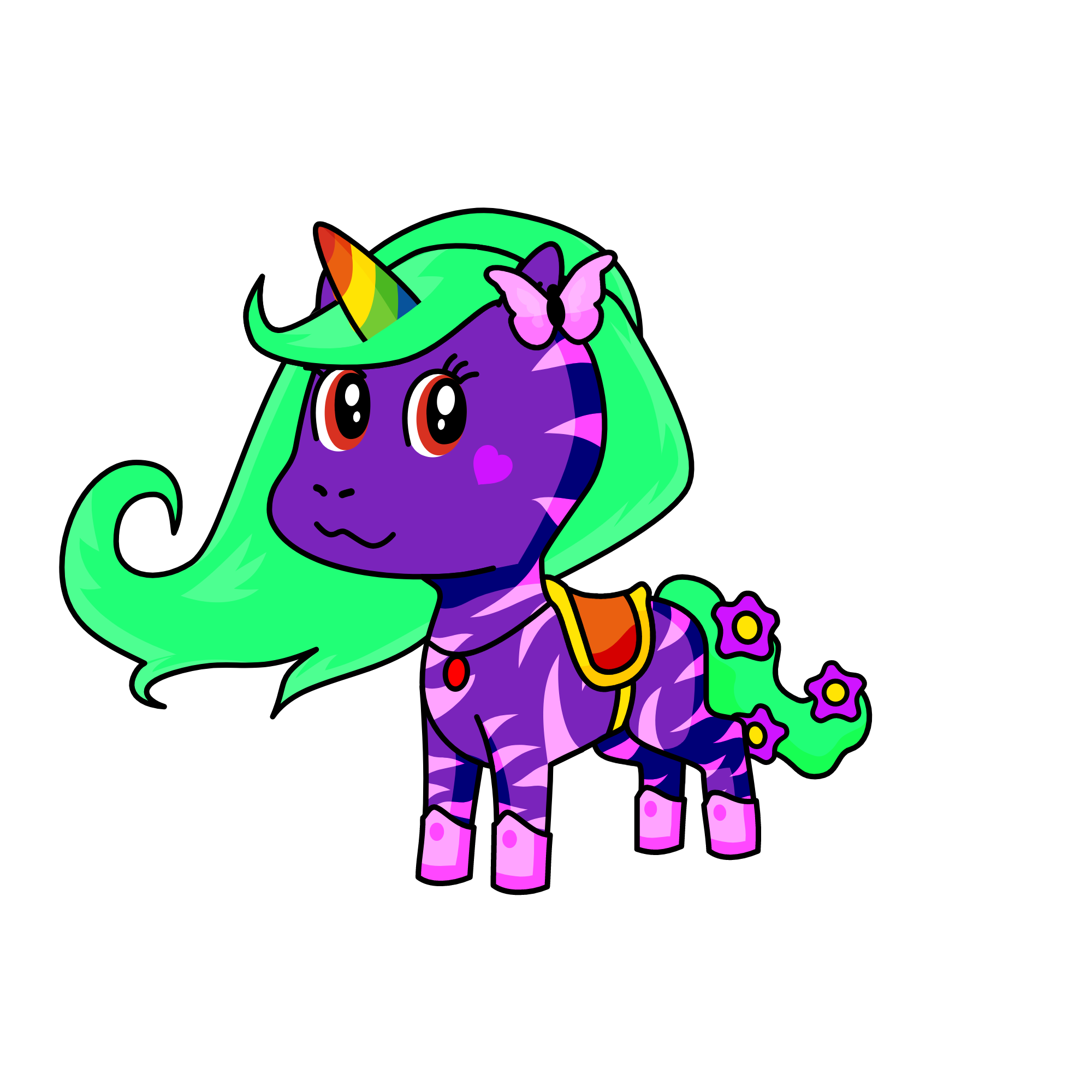 Chica Linda, the unicorn