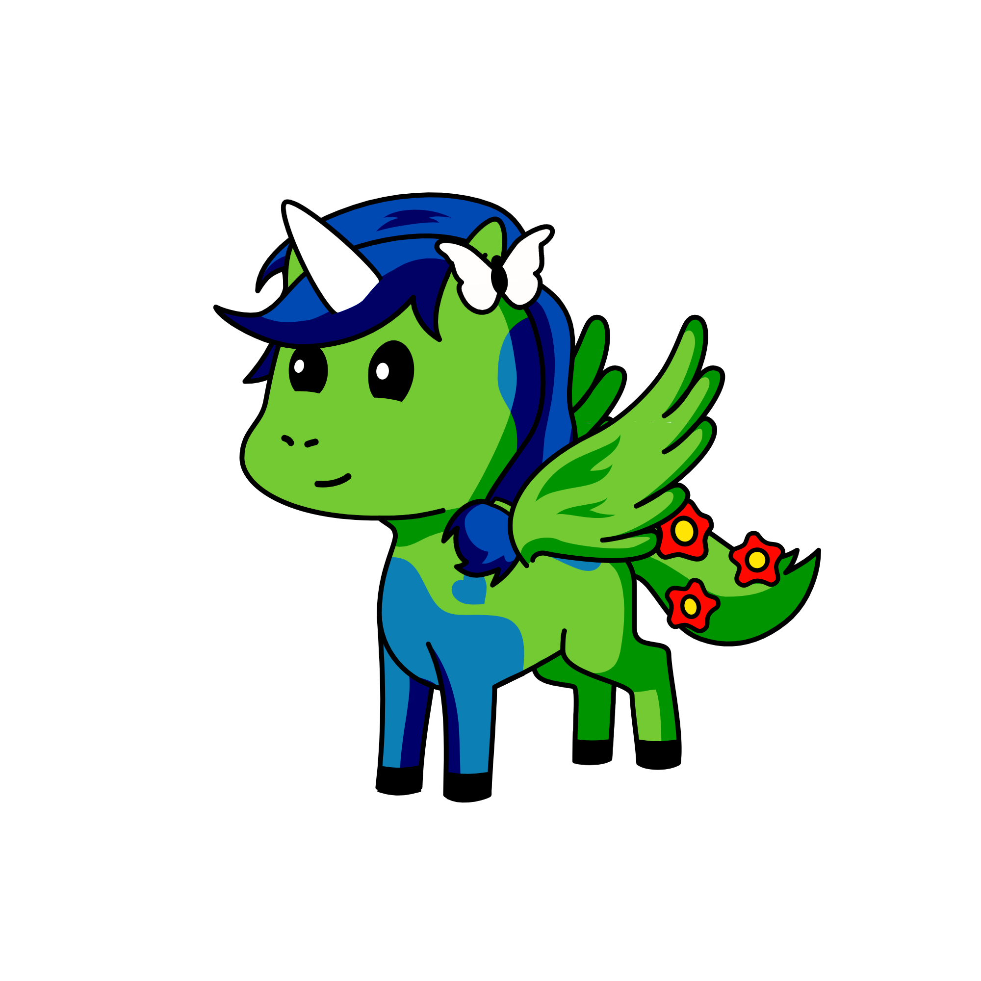 god zebracorn, the unicorn
