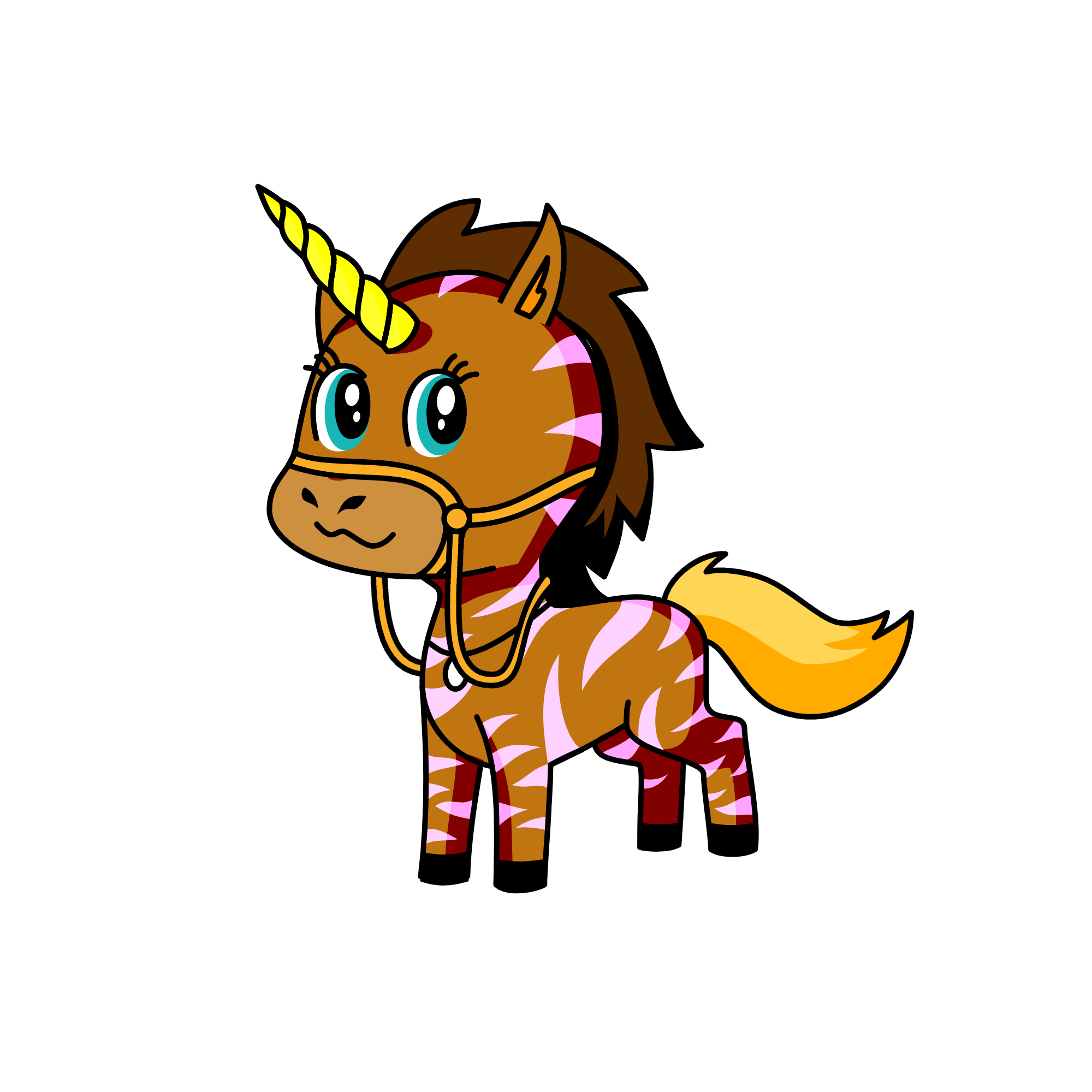 hi shy, the unicorn