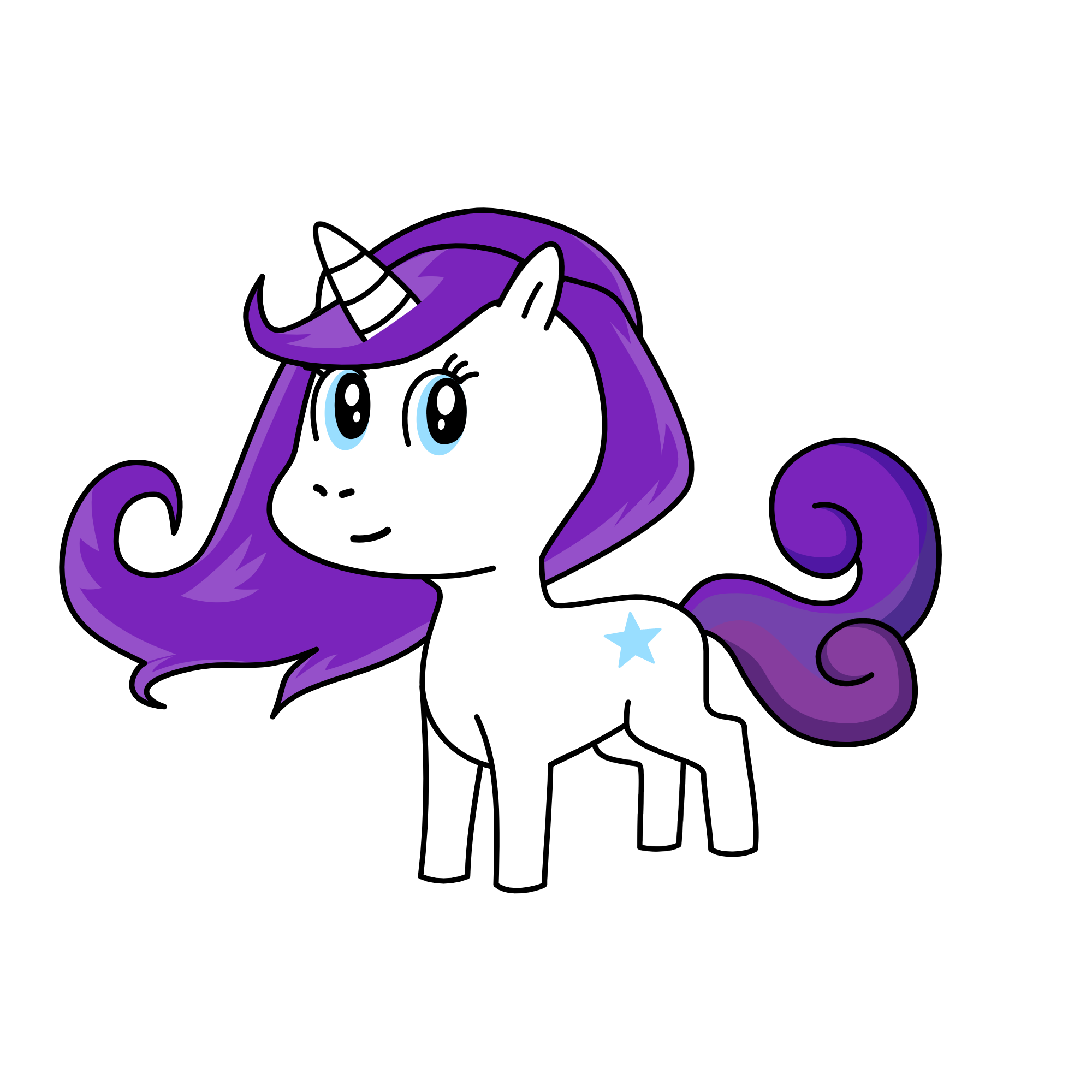 Rarity, the unicorn