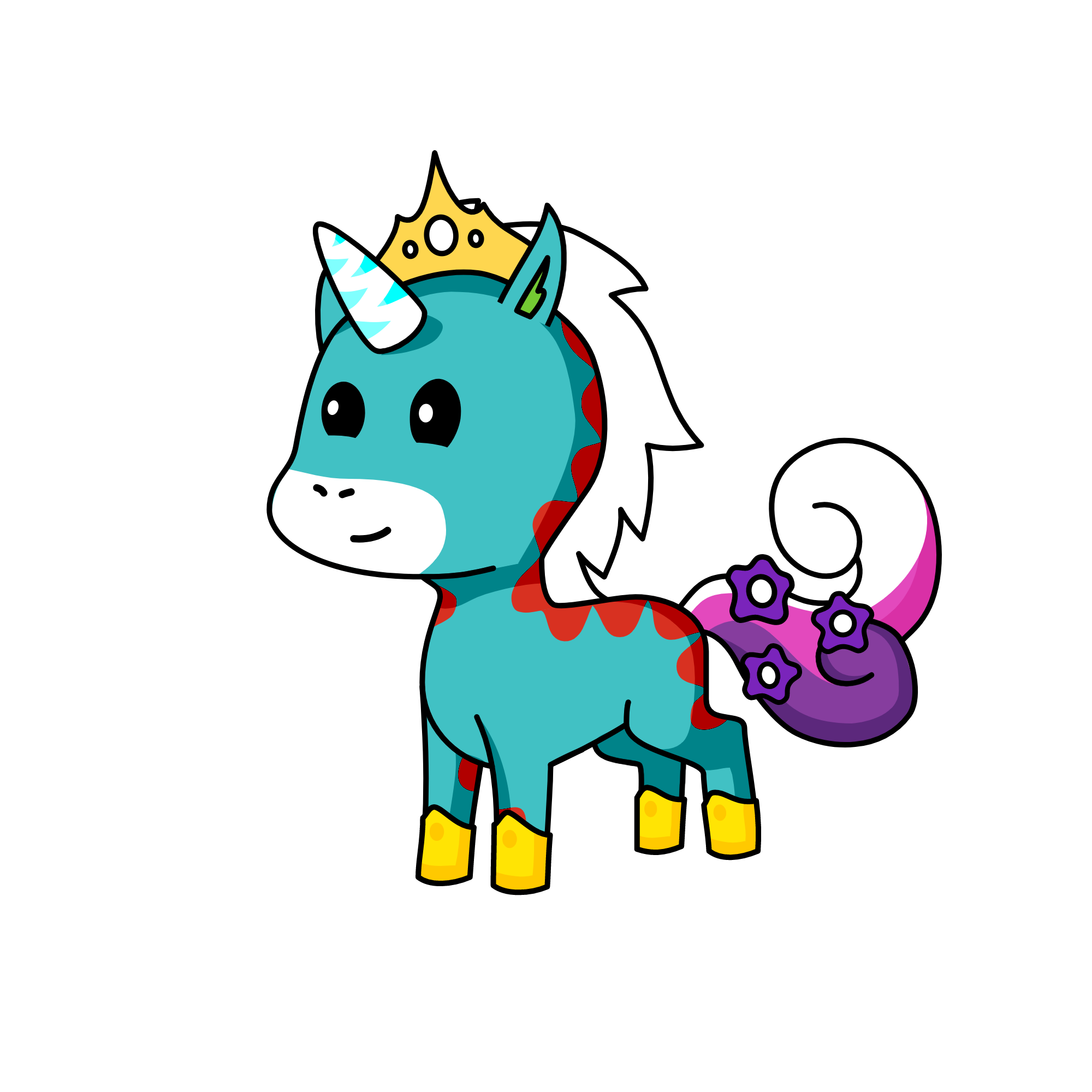 candy love, the unicorn