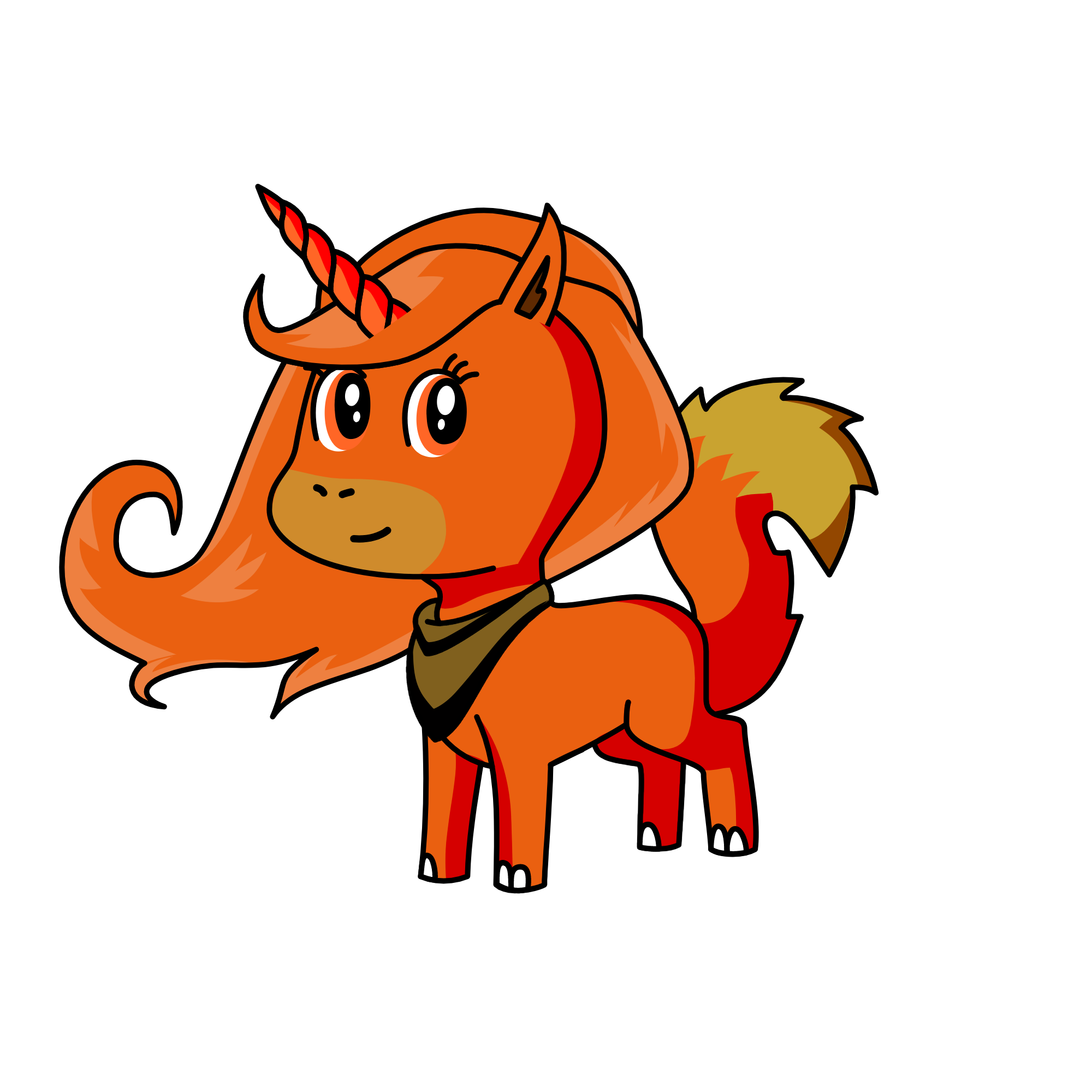 foxy, the unicorn