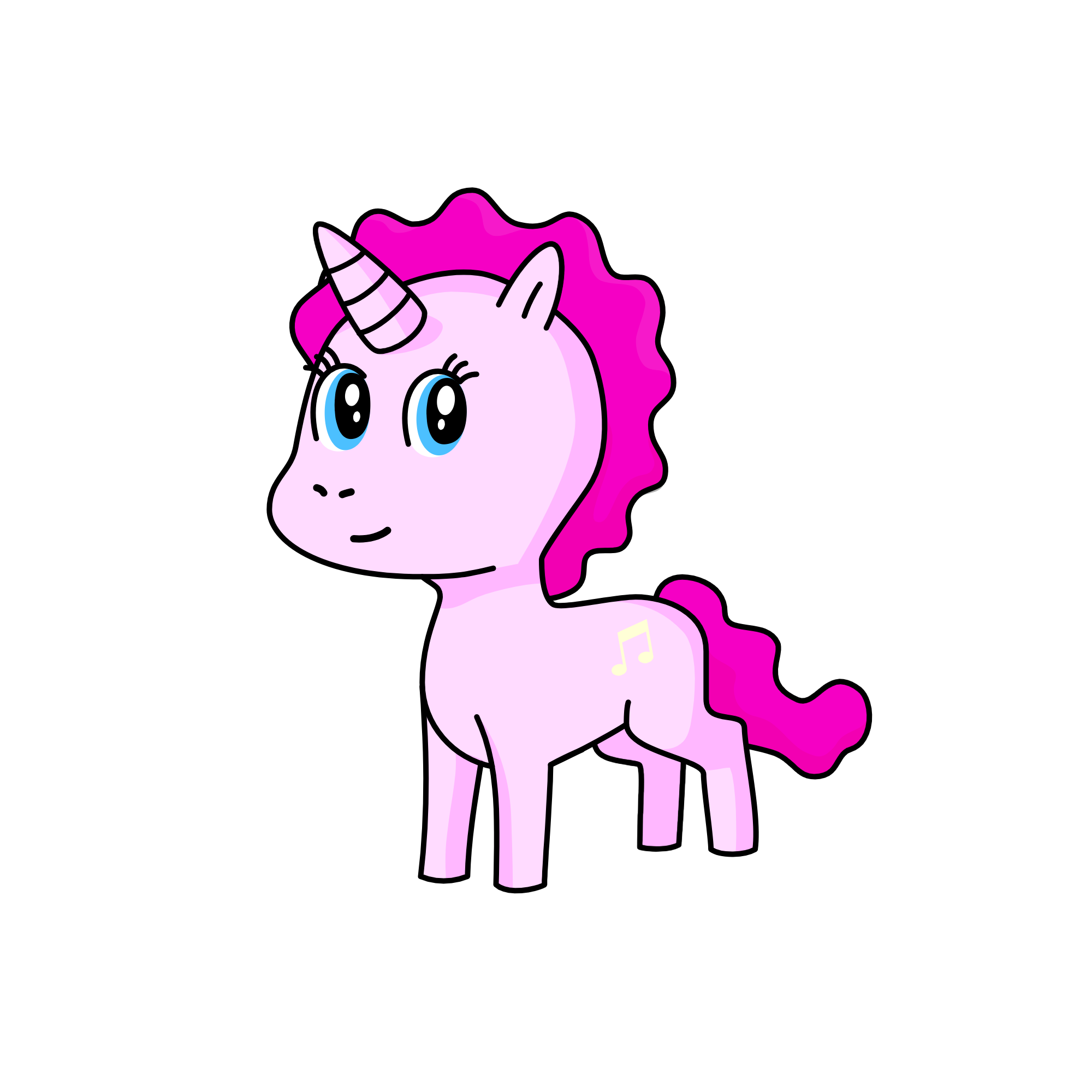 Pinkie Pie, the unicorn