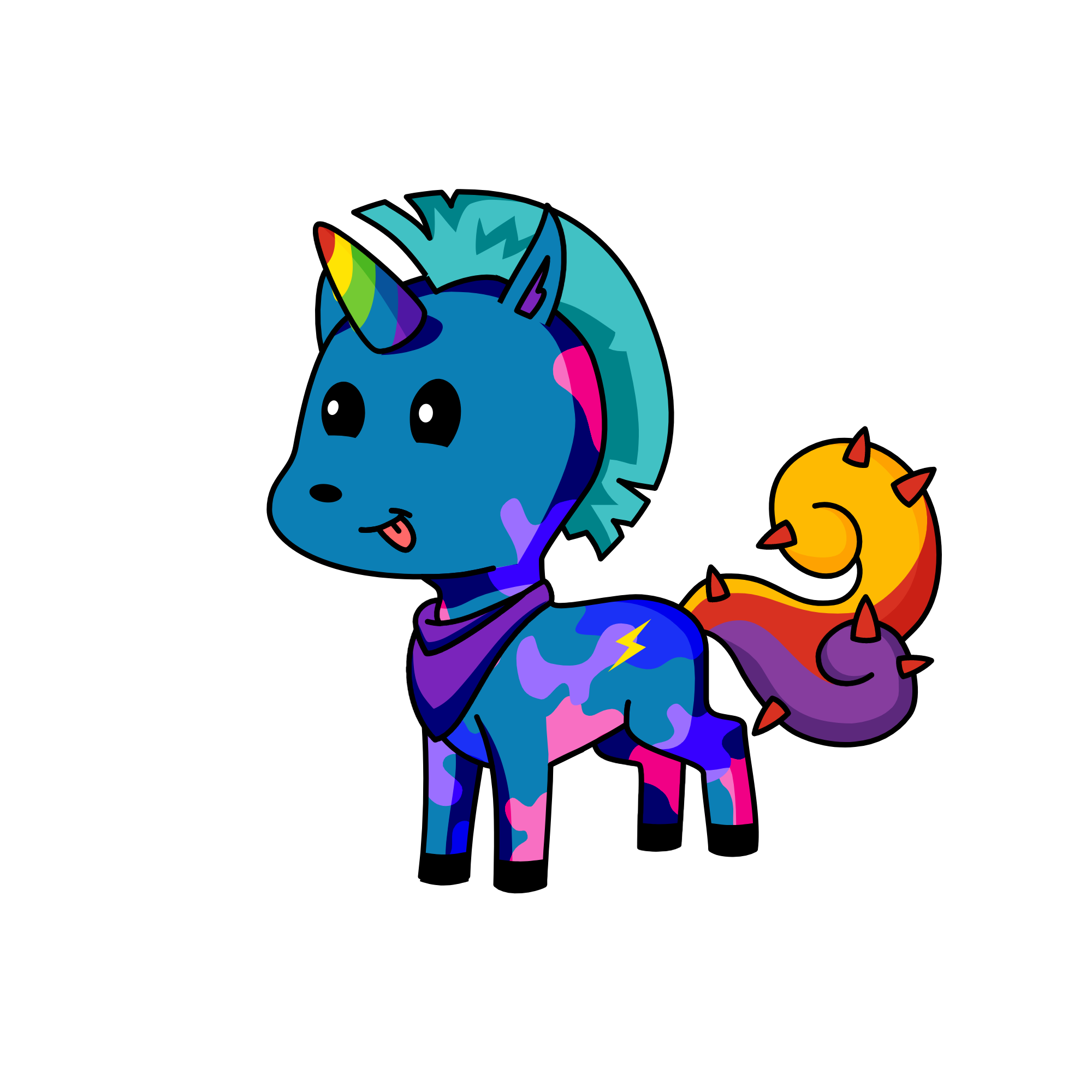 papercorn, the unicorn