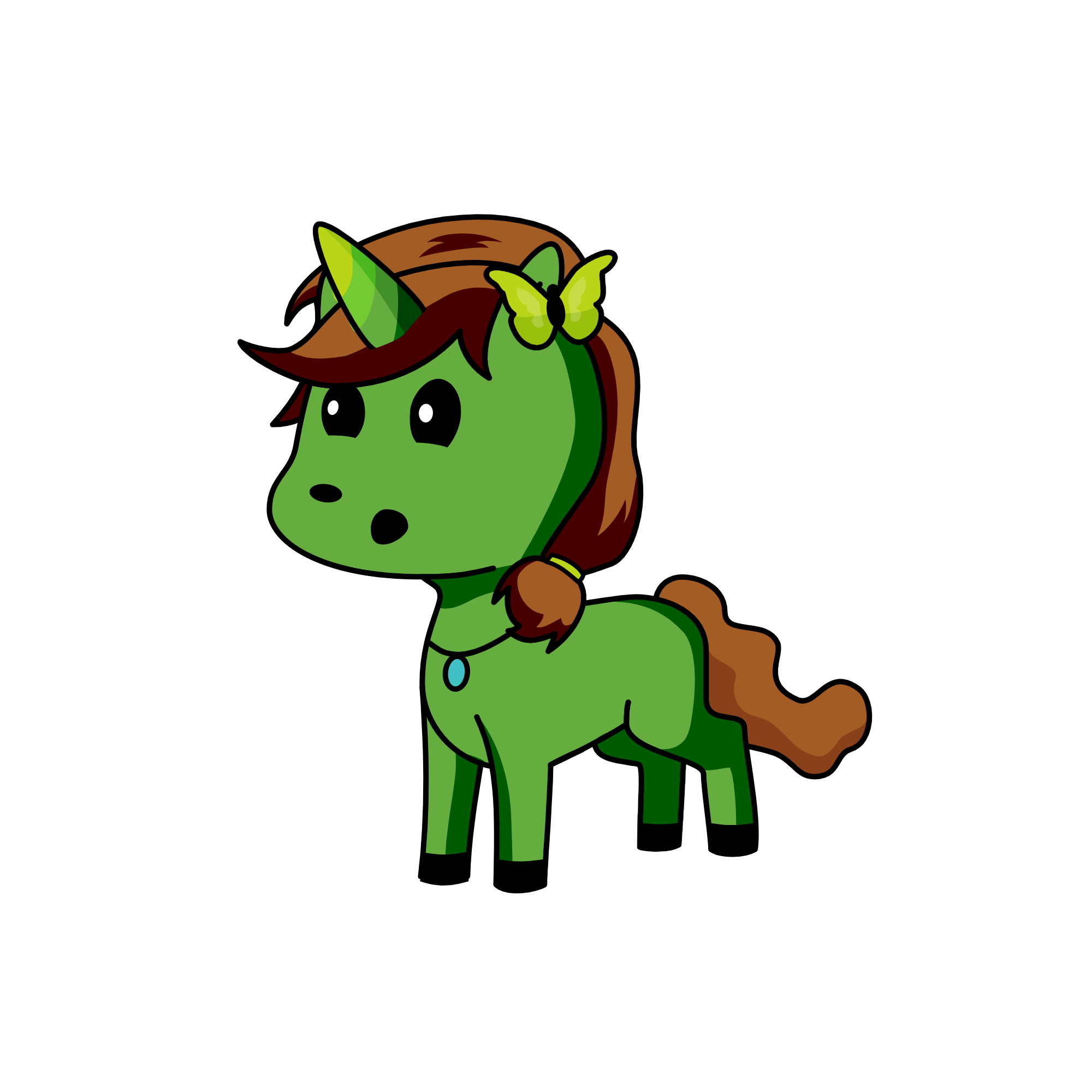 Tiana, the unicorn