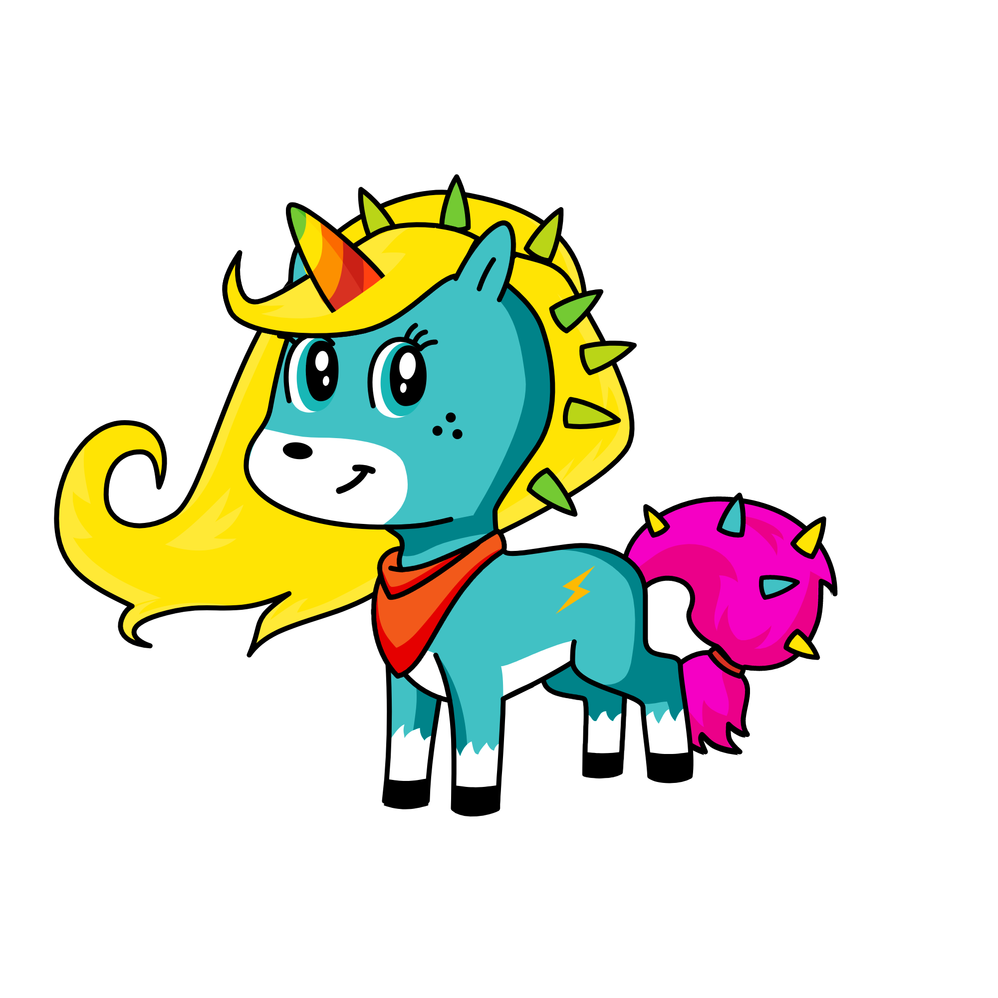 Gamer, the unicorn
