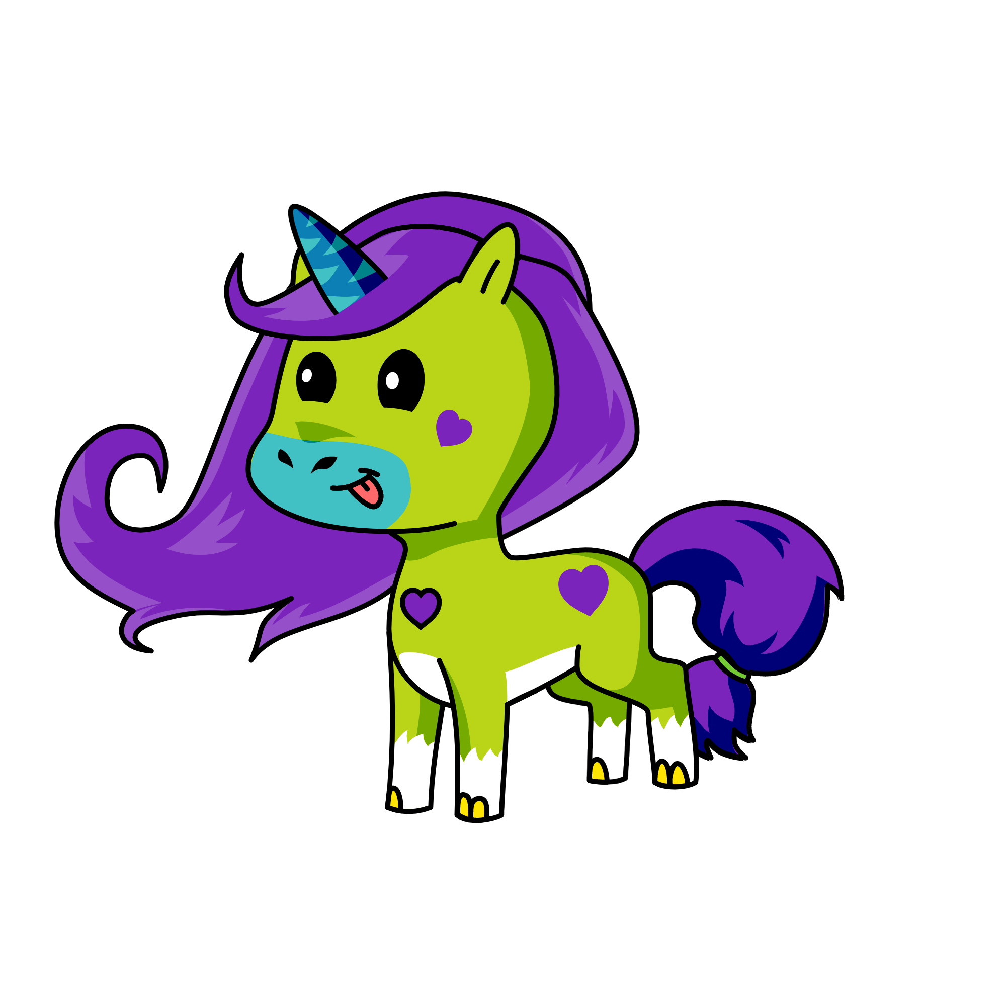 viola, the unicorn