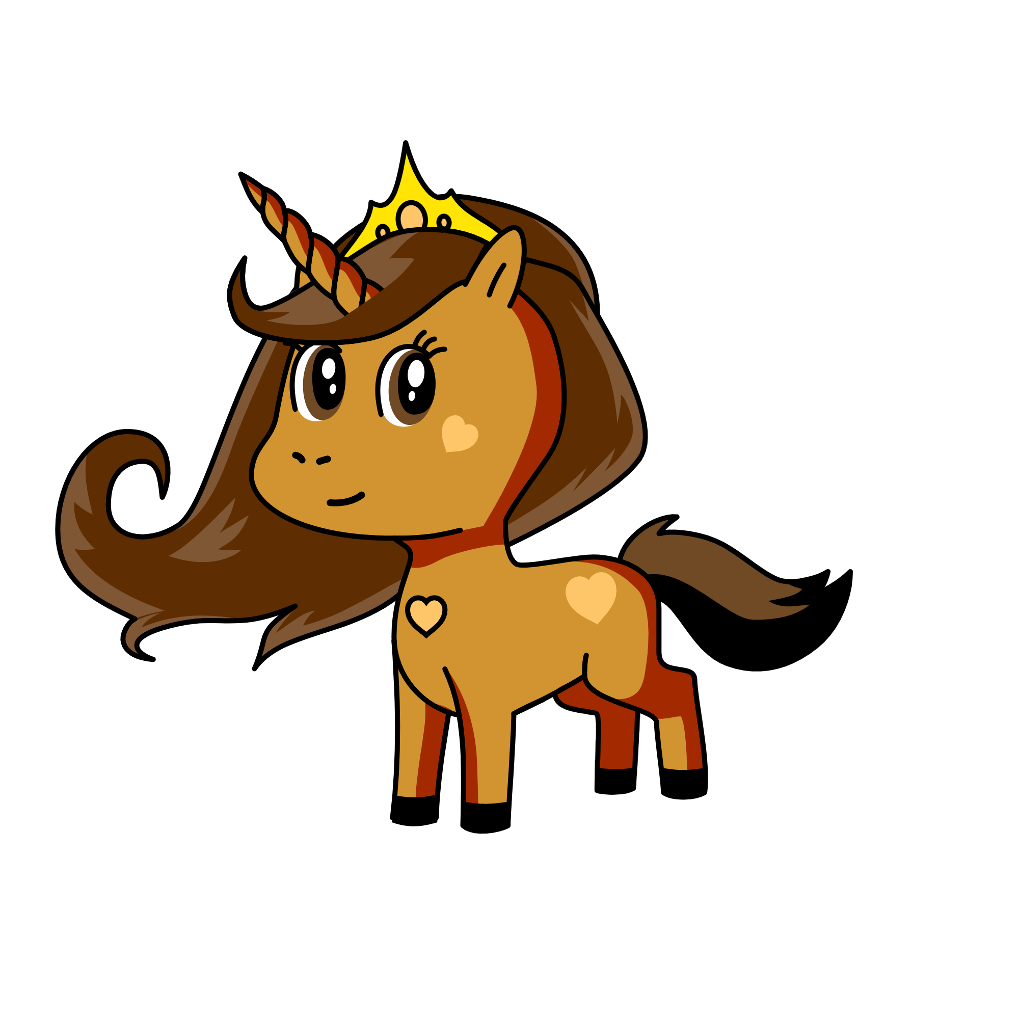 Queen Reem, the unicorn