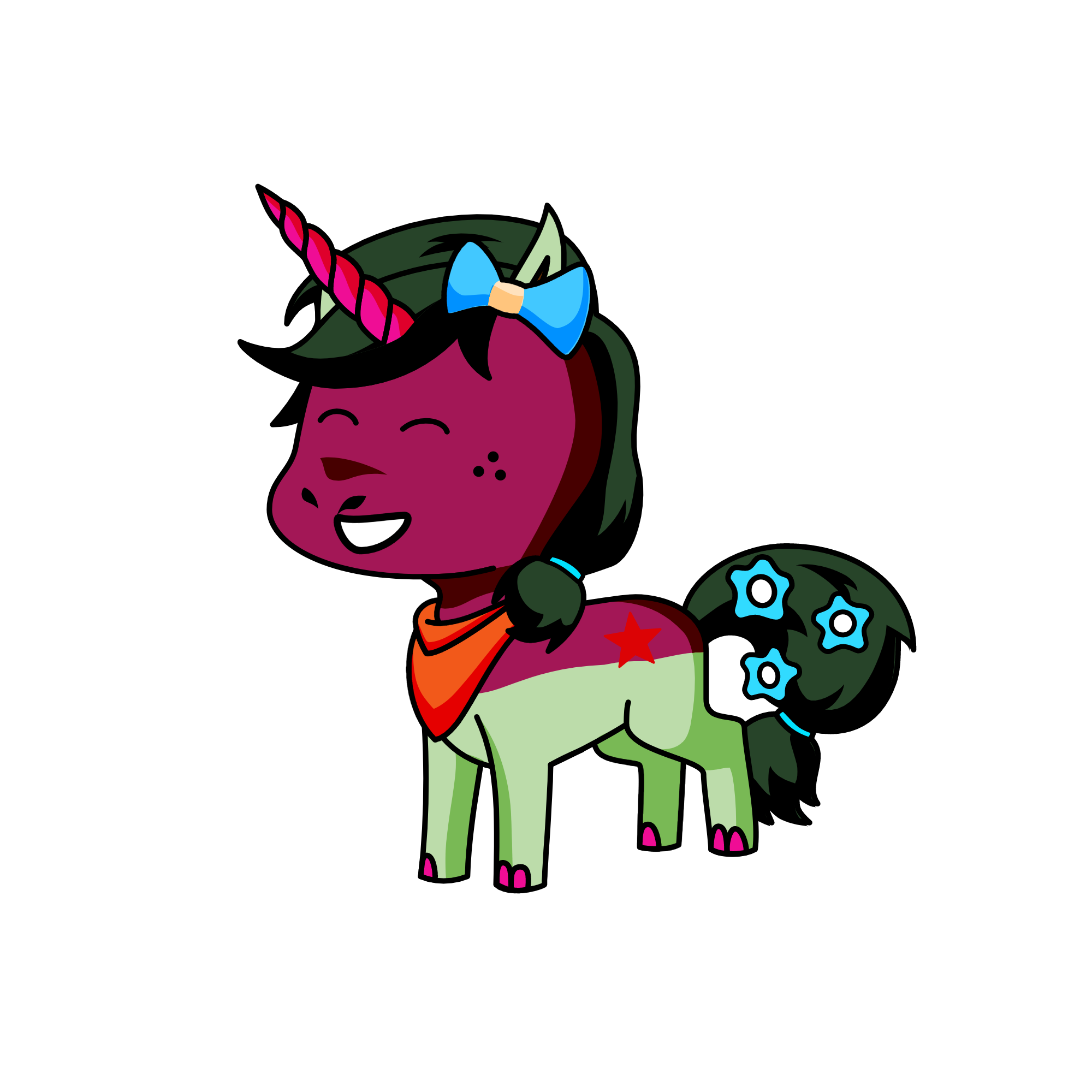 Rockandrollcorn, the unicorn