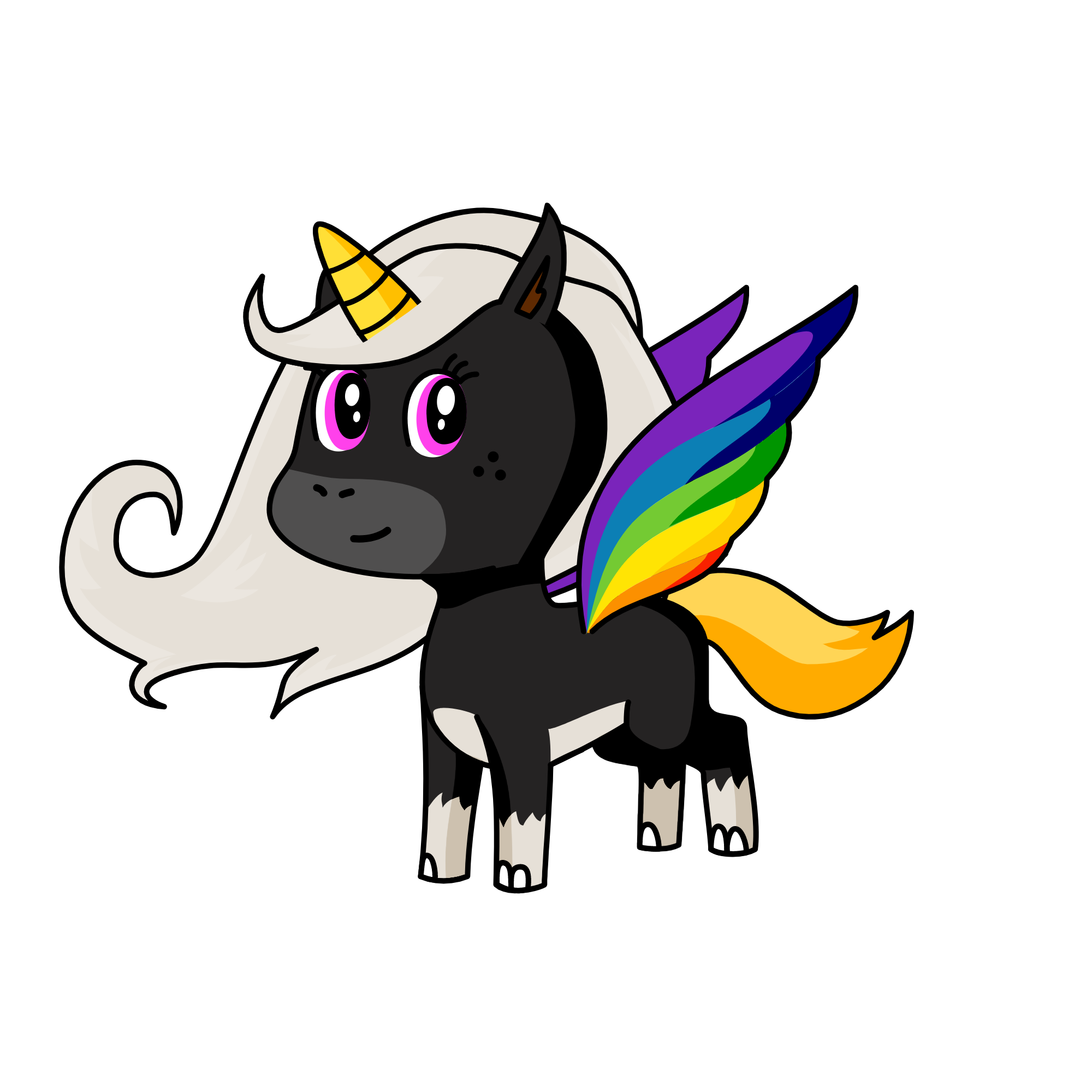 ALL OF YOU ARE FUCKING NIGGERS, the unicorn