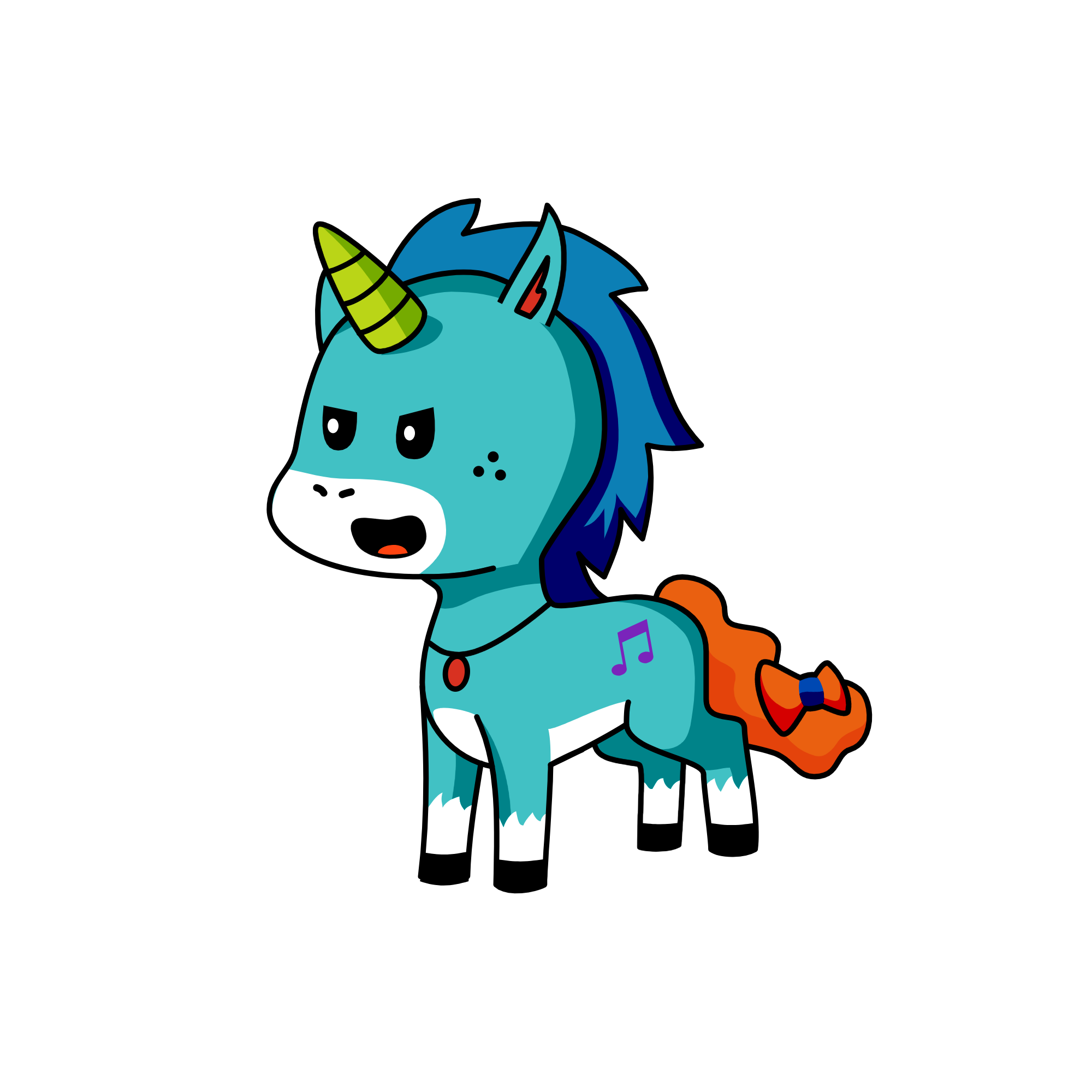 DUMBASS, the unicorn