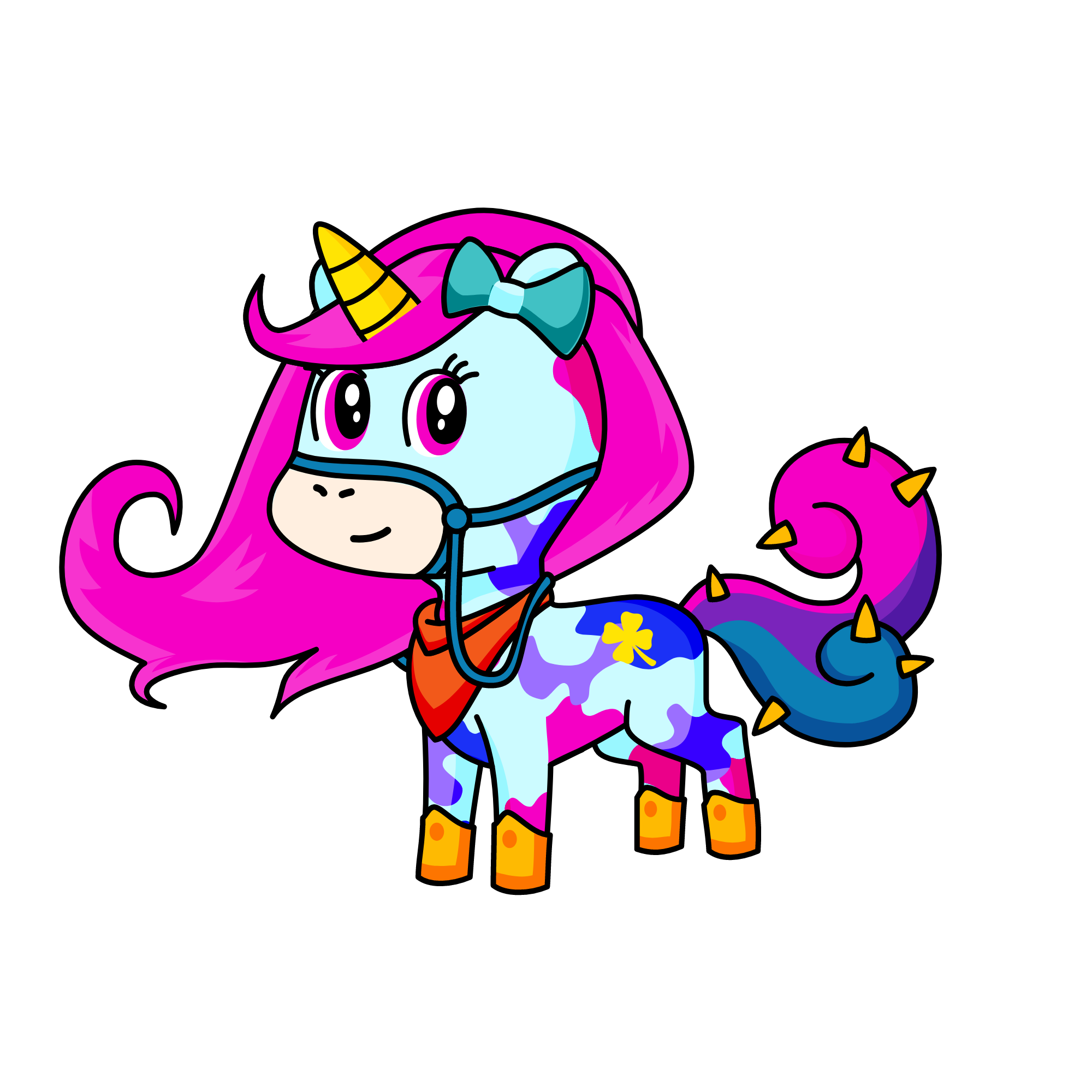 Shrinkle, the unicorn