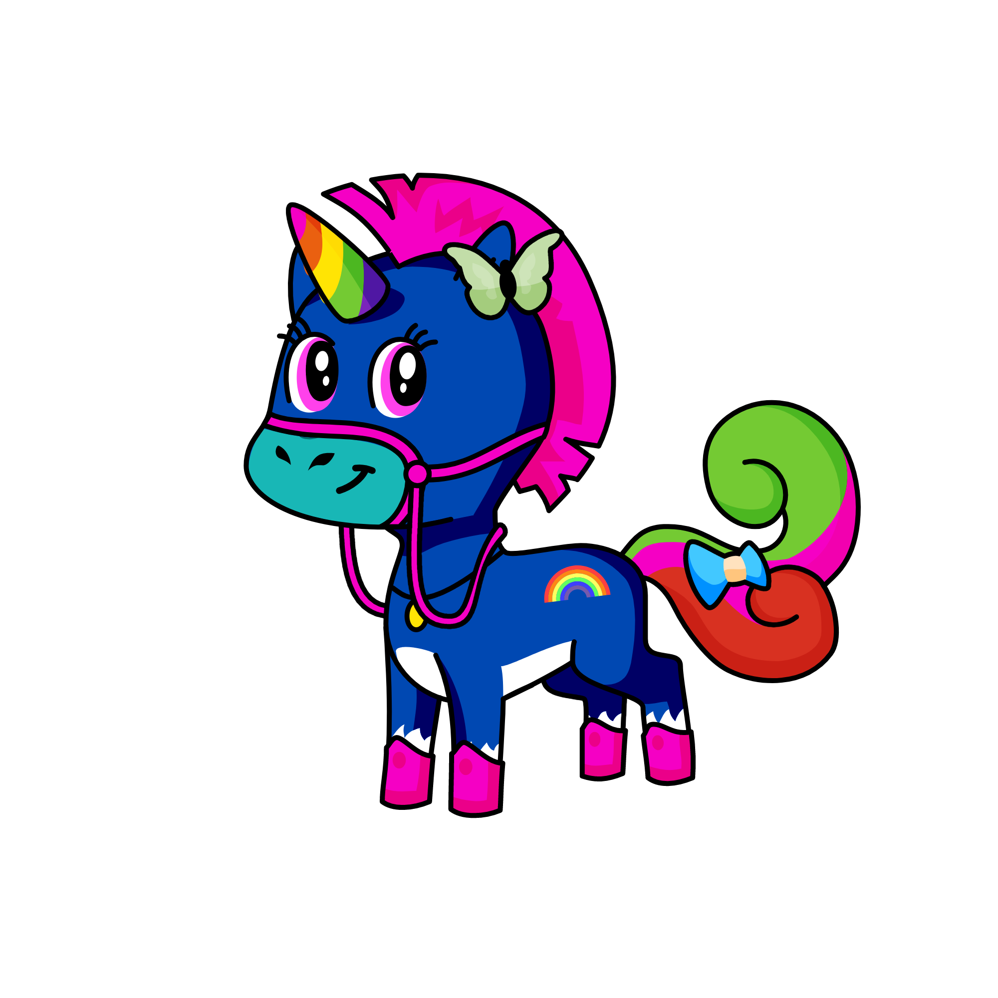 Corni, the unicorn