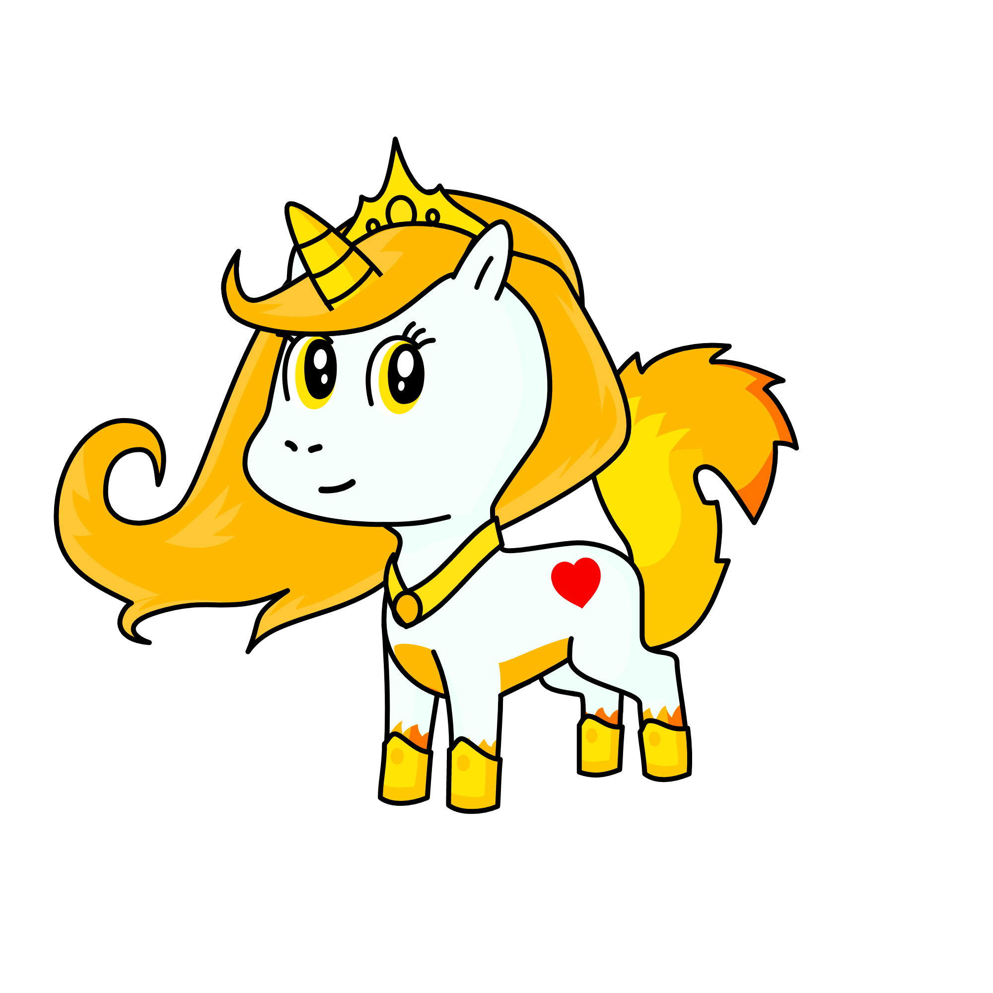The Angel, the unicorn