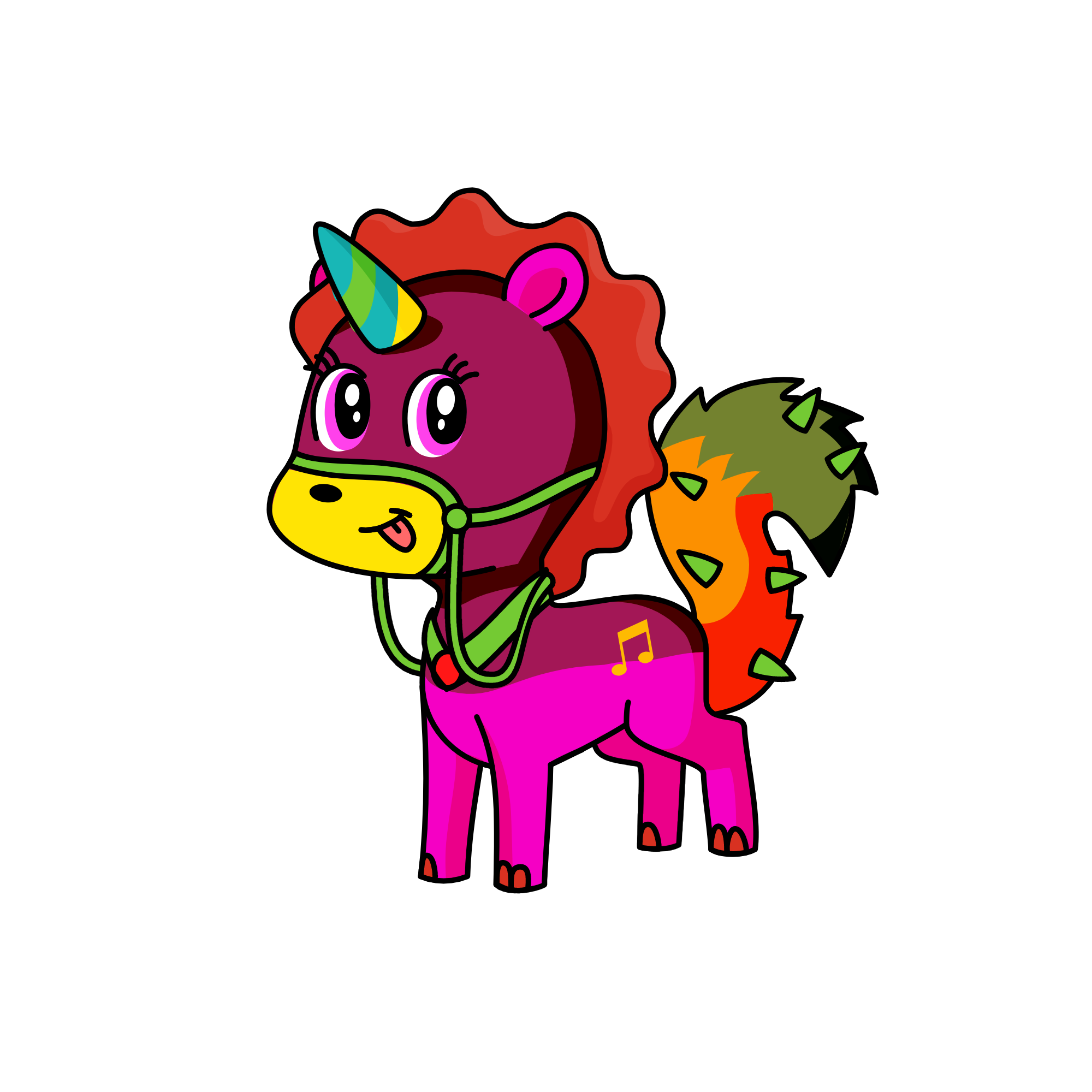 Sophia, the unicorn