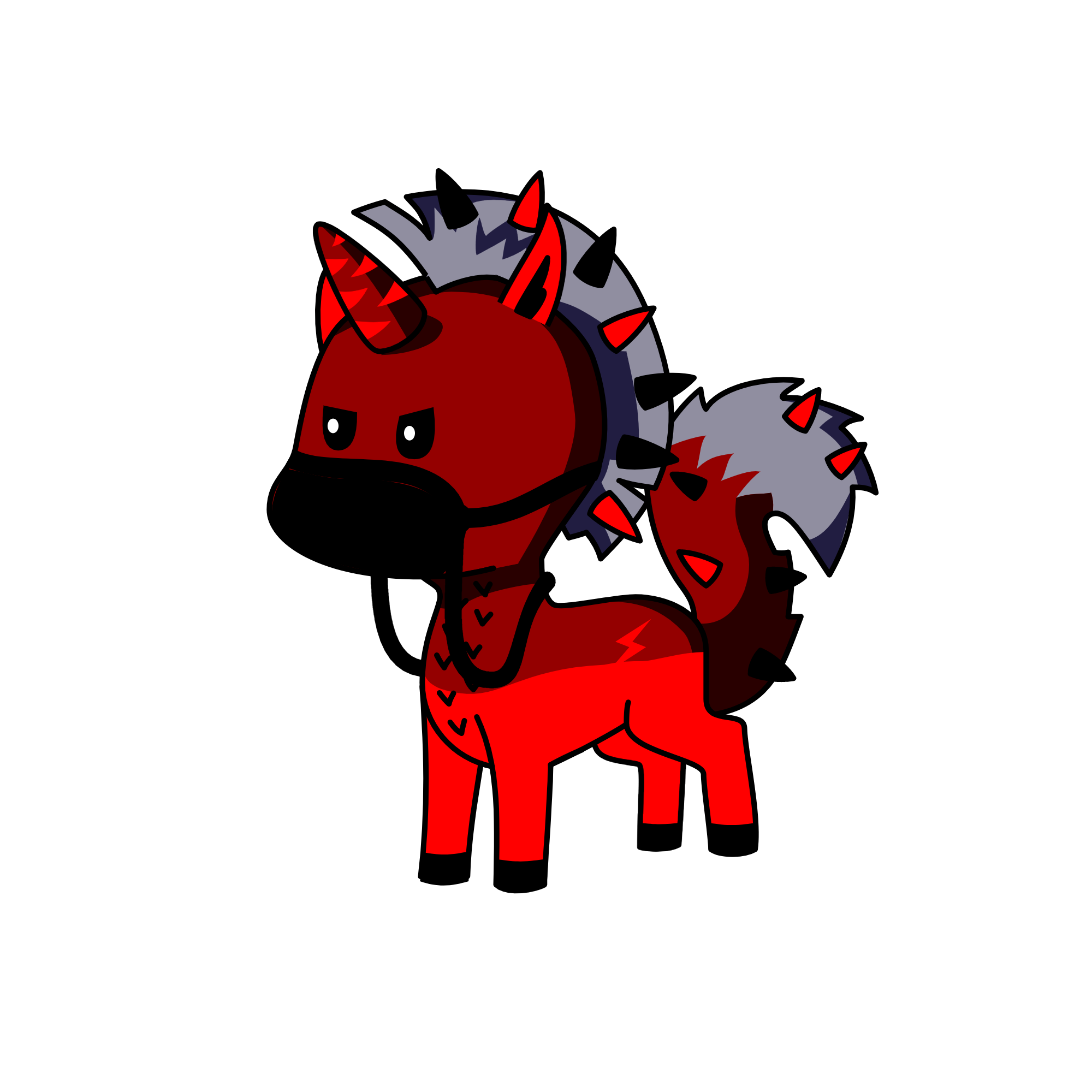 Blek, the unicorn